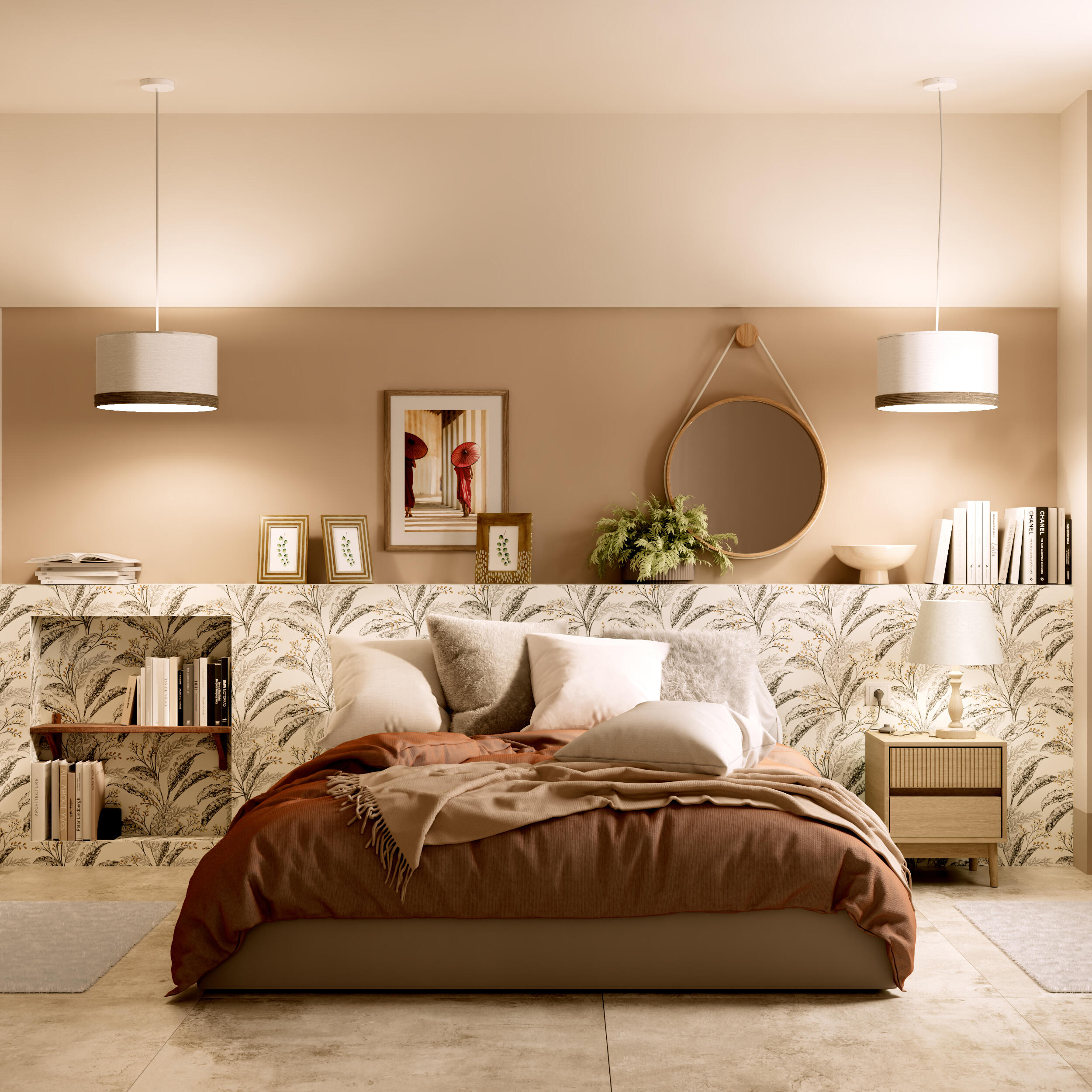 Almofada decorativa INSPIRE DOLMA 45X45CM BRANCO - 5