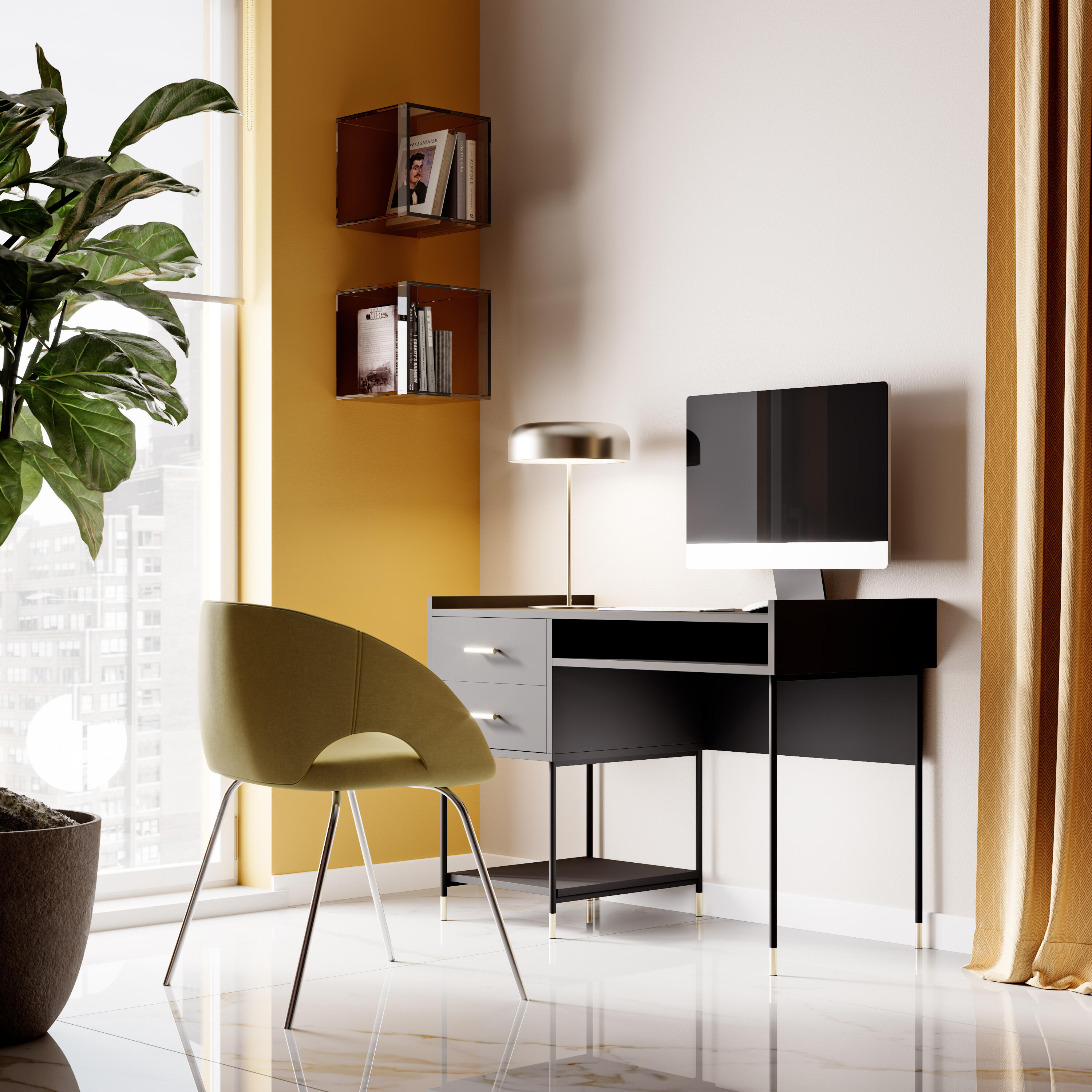 Piastrella da pavimento e rivestimento interno in gres porcellanato 60 x 120 cm rettificato smaltato bianco lappato Calacatta traffico medio (pei 2/5) Sp. 10 mm 1.44 mq - 3