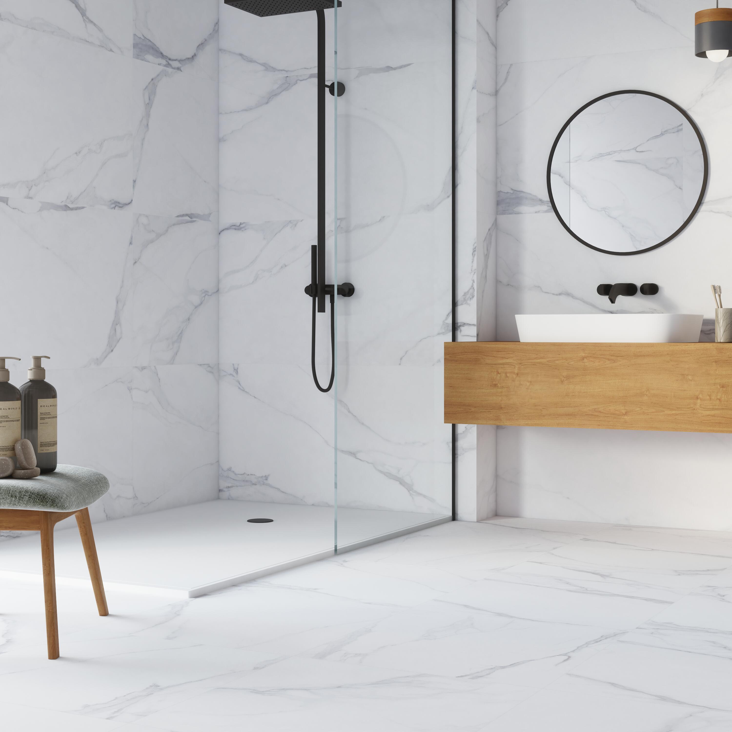 Suelo porcelánico portofino efecto mármol mate 120x60 cm c1 pamesa