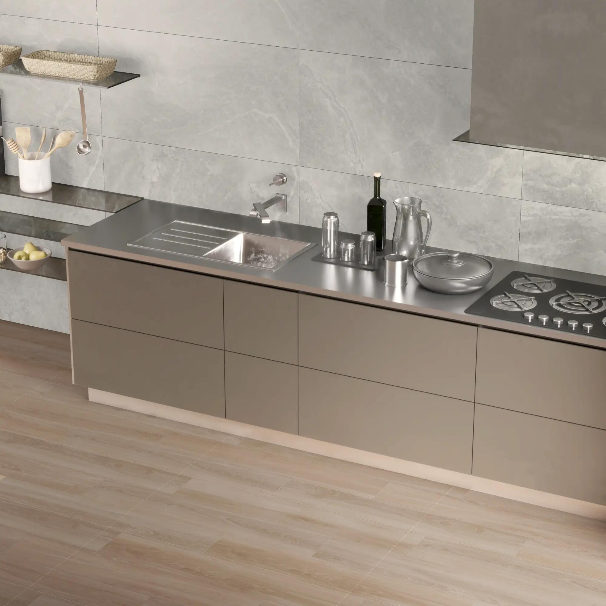 Suelo porcelánico arezzo efecto mármol crema 120x60 cm pamesa