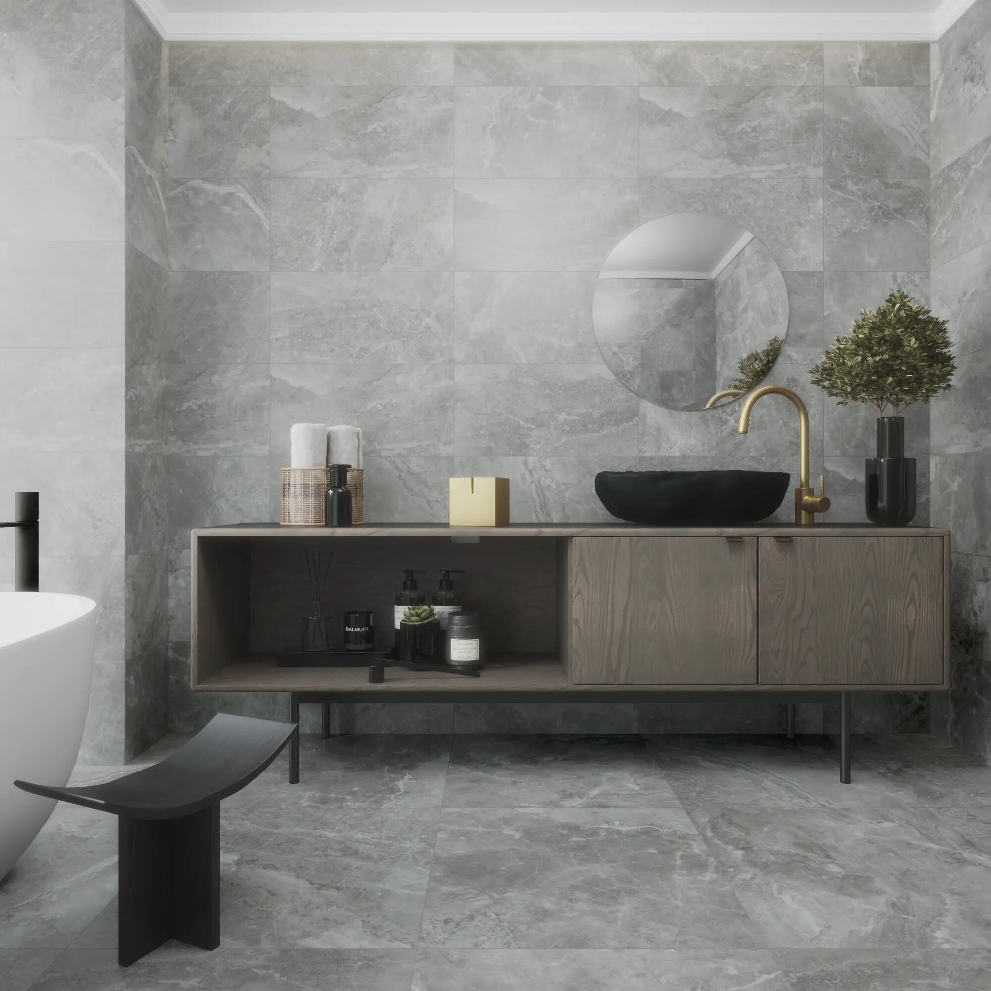Suelo porcelánico arezzo efecto mármol perla 60x60 cm pamesa