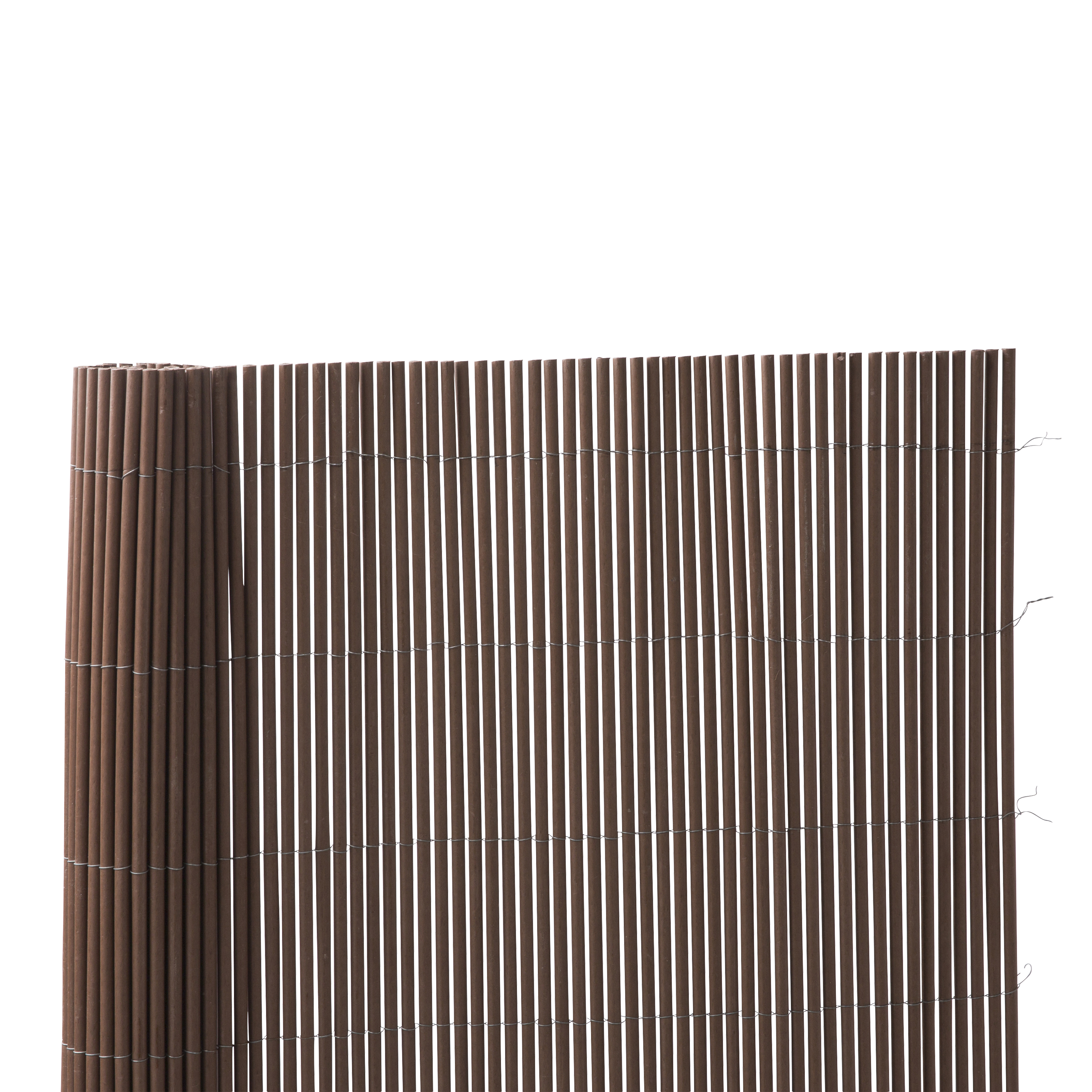 Canniccio in plastica pvc NATERIAL marrone L 3 x H 1 m - 3