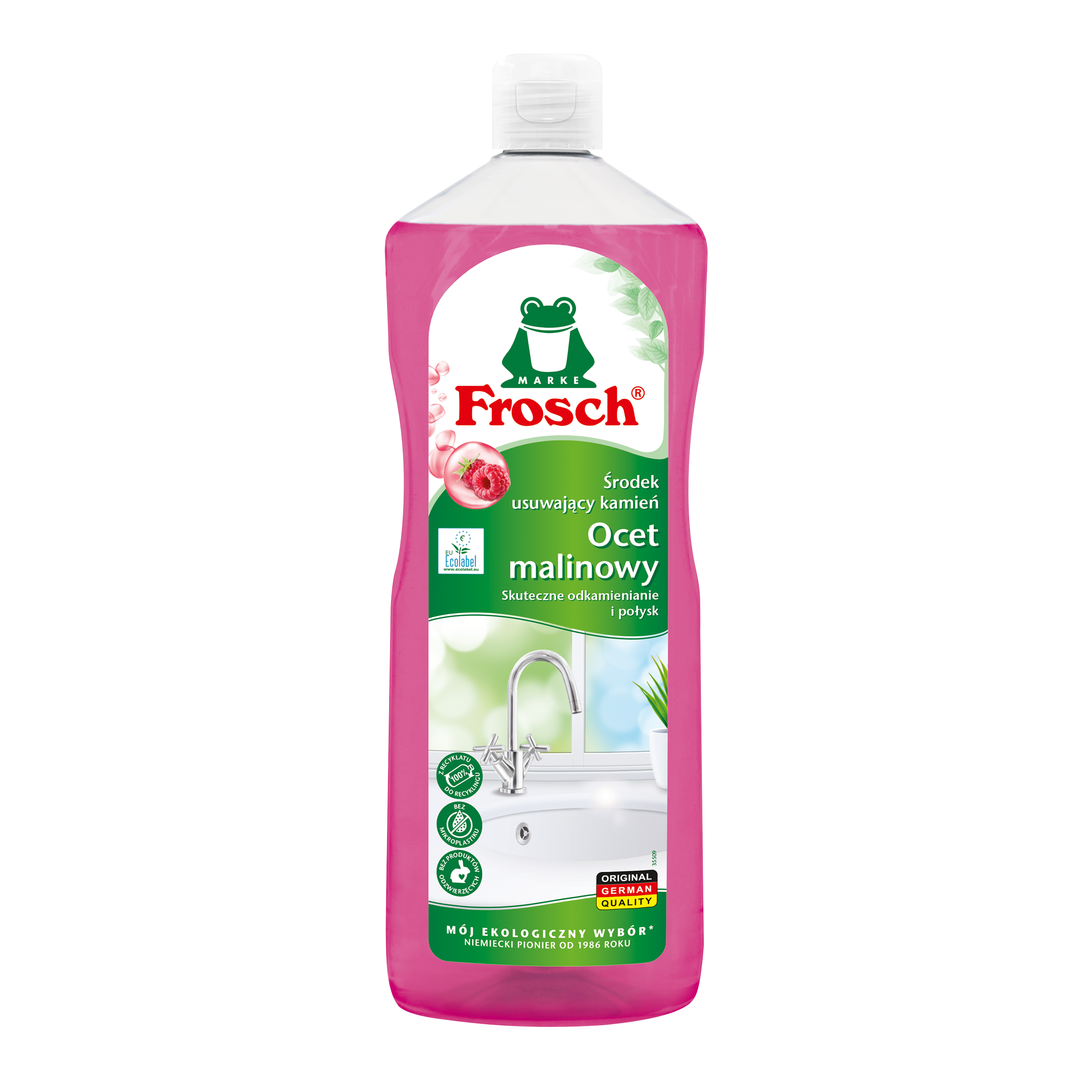 Środek czyszczący do kuchni i łazienki malinowy 1 l Frosch