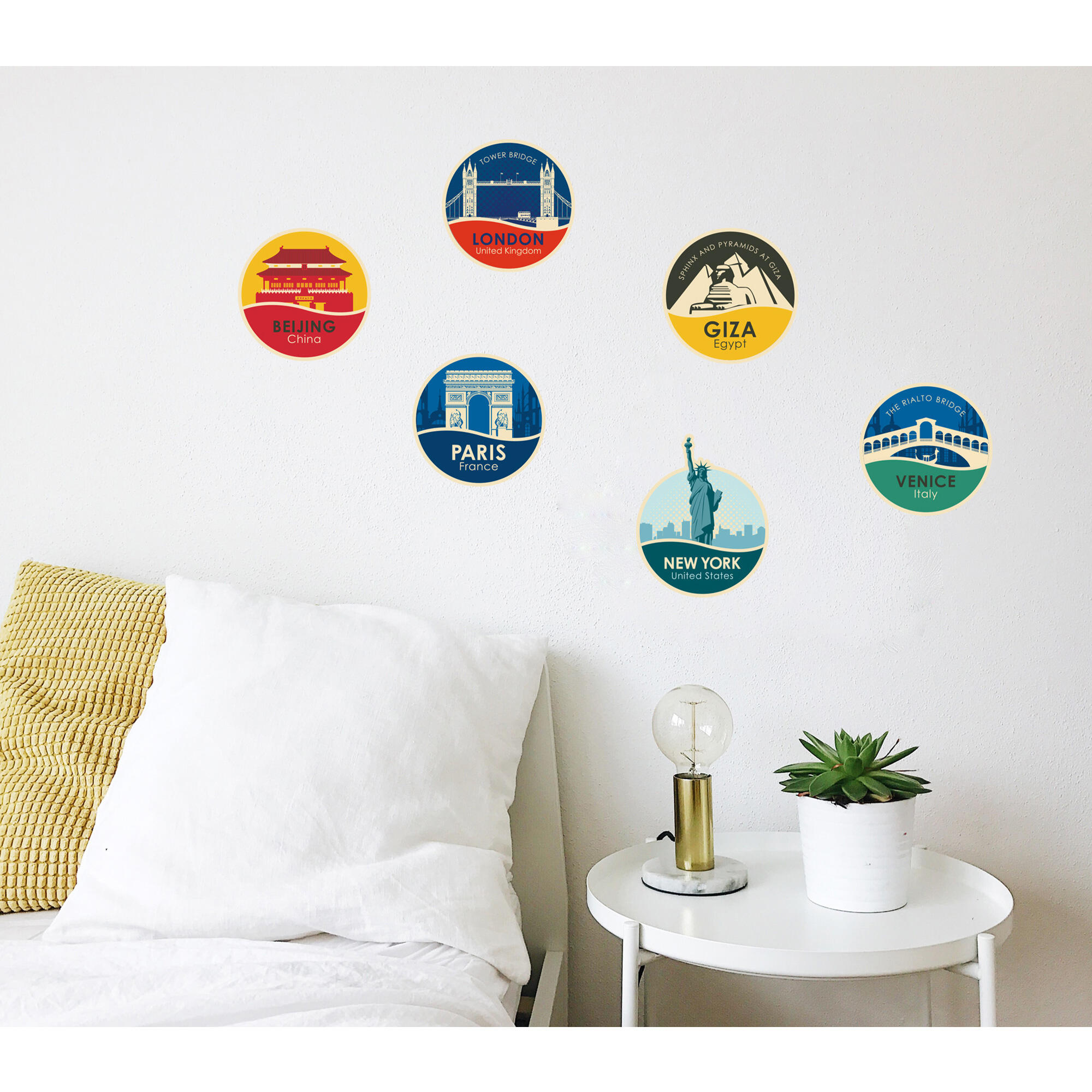 Sticker Murale 3D Ballon De Football – 60 X 100 Cm – Motif Multicolore – Autocollant Décoratif Facile à Poser - 5