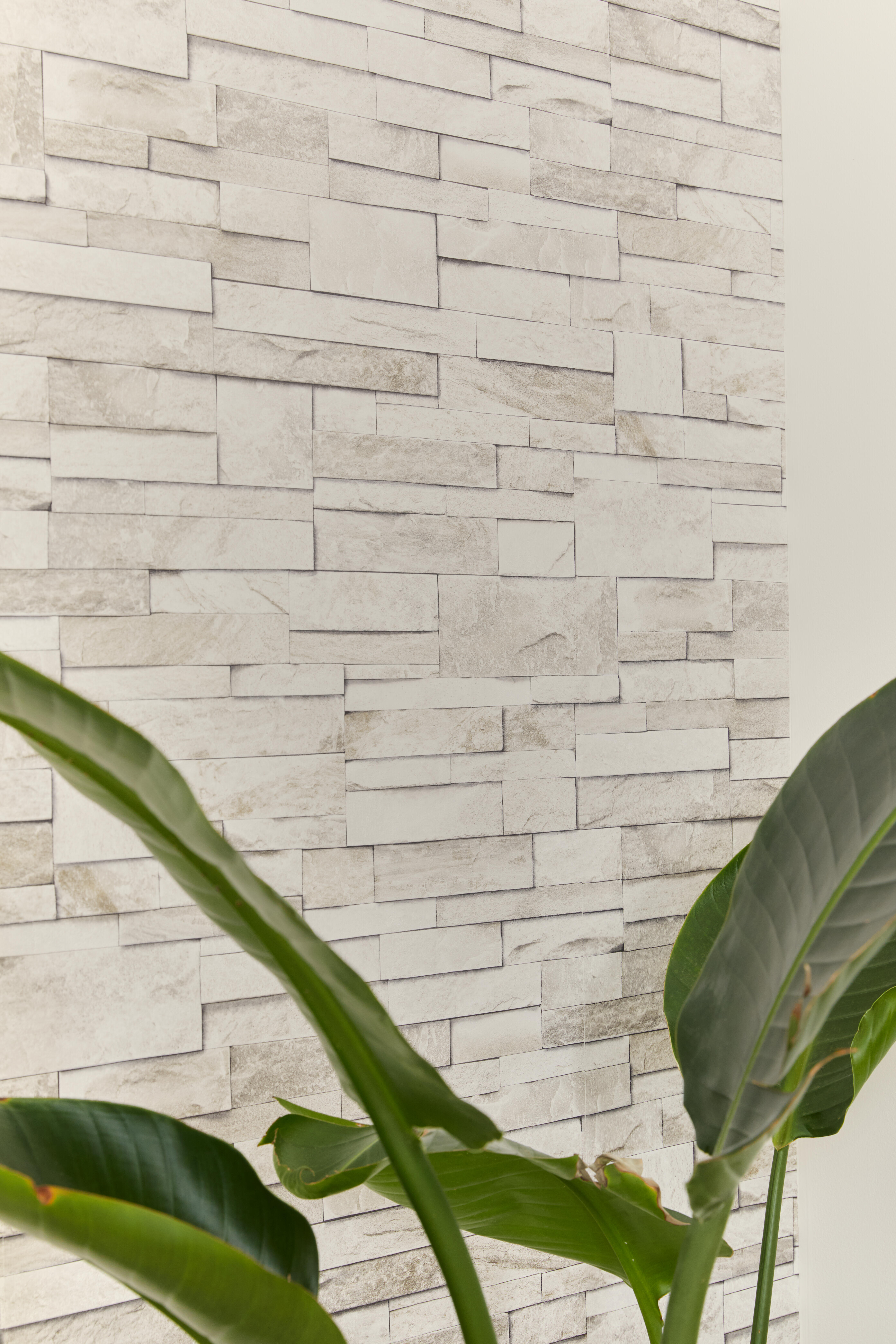 Papel de parede Pedra bege Inspire - 4