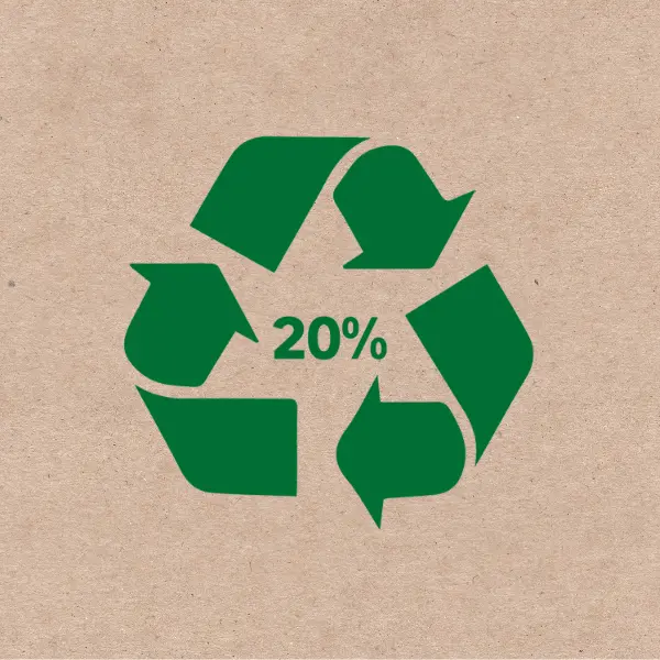 iluminação de plástico reciclado 