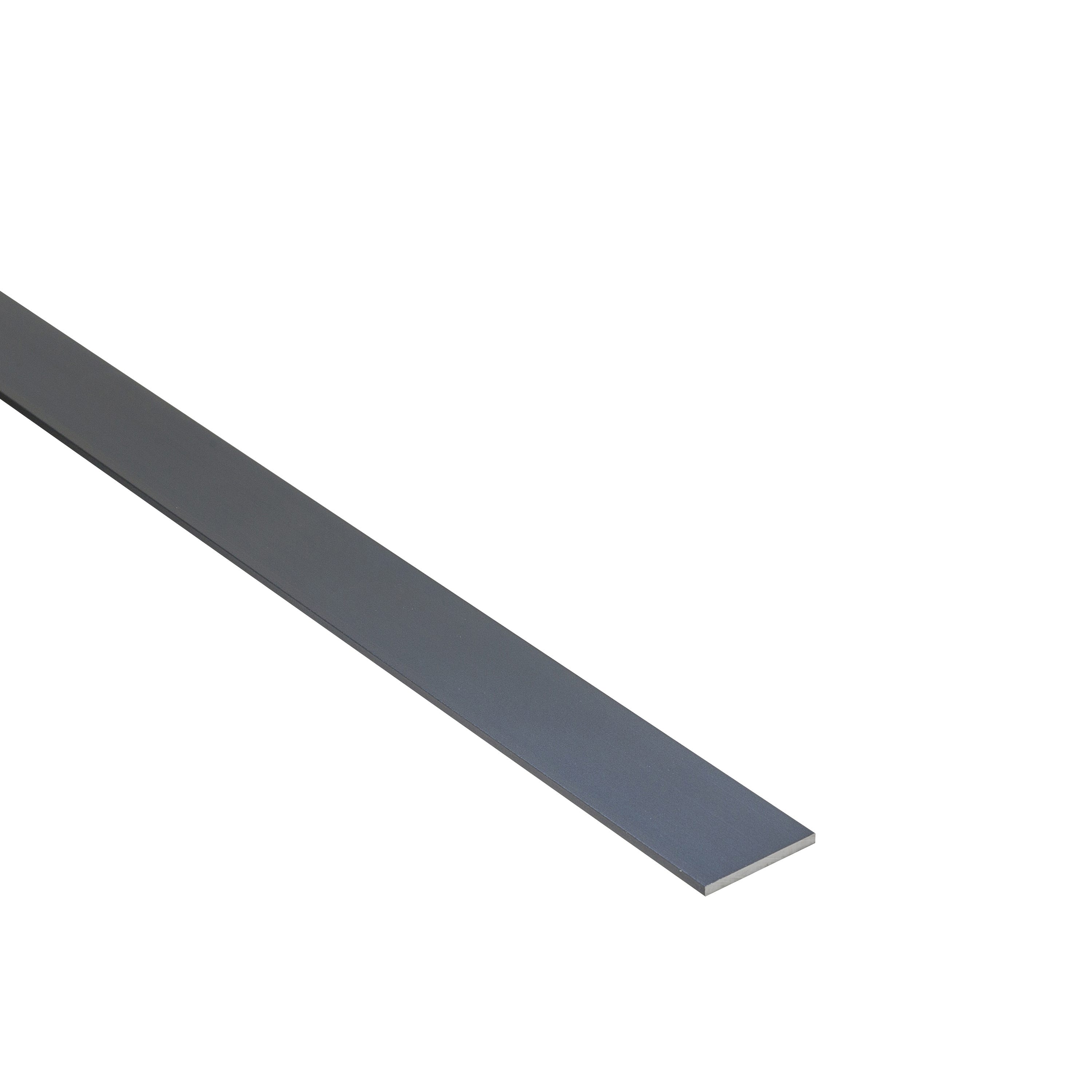 Profil Plat Aluminium Anodis Titane Mat STANDERS L 30 X Ep 2 Mm L 1 Profil Plat Aluminium Anodis Titane Mat STANDERS L 30 X Ep 2 Mm L 1
