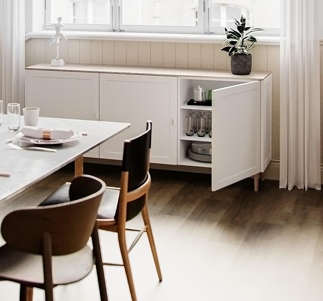 Lot de 2 pieds STANDERS pour meubles Evo'M Nao bois naturel - 6