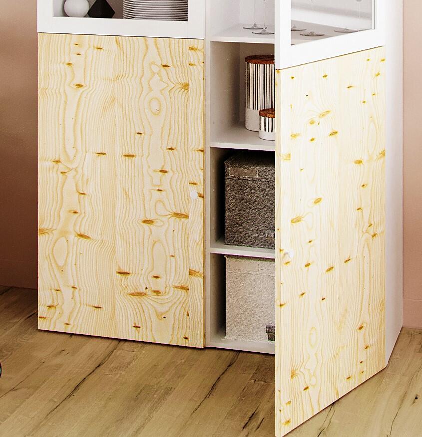 Lot de 2 boutons de meuble INSPIRE pour meubles Evo'M Ben Blanc métal - 5