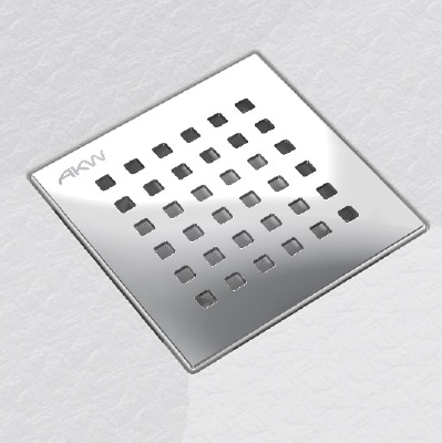 Cache-bonde inox pour receveur Onyx, AKW