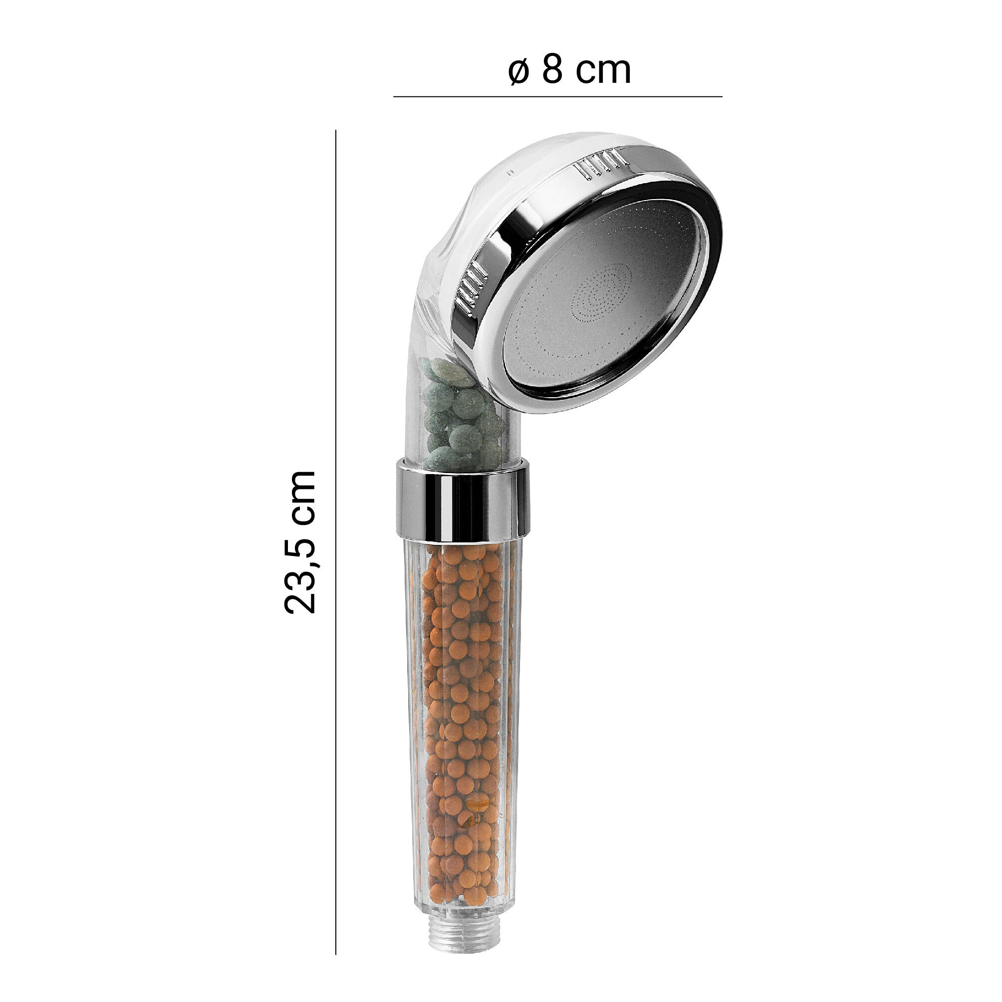 Alcachofa de ducha GEDY G-Top 04 Pure  con 1 función - 5
