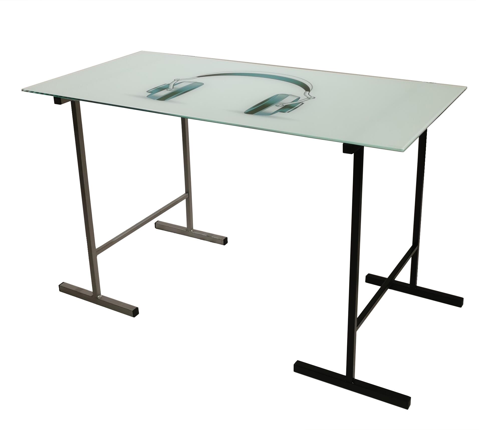 Tréteau acier français anthracite fixe Hector RODET, H.75 x l.71 cm - 5