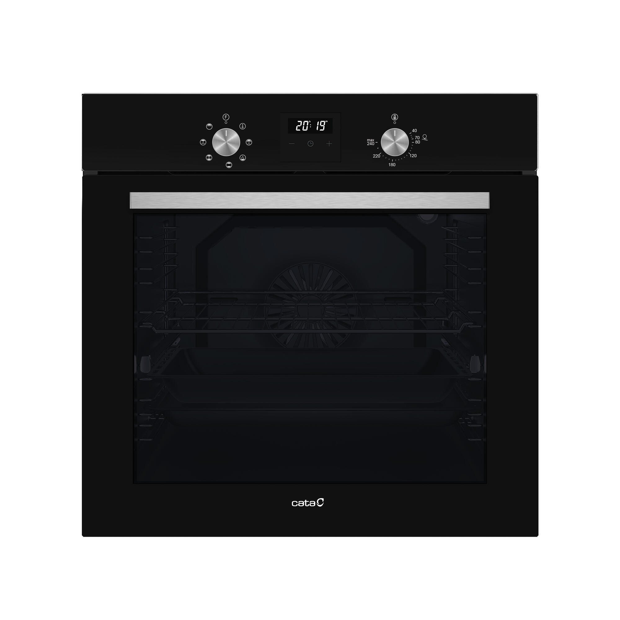 Cata  Horno Mds 8007 Bk Multifunción 80 Litros Manual Negro , Leroy Merlin