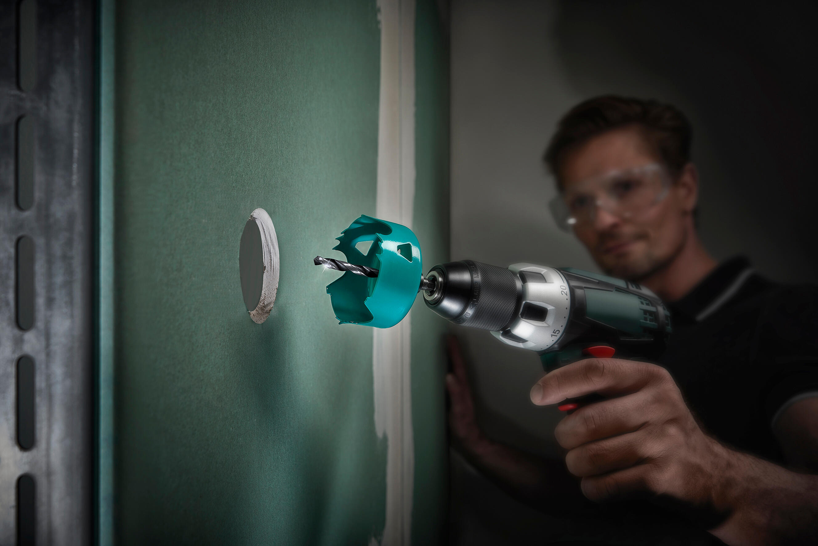 Sierra de corona WOLFCRAFT de 105 mm de diámetro 6 caras - 3