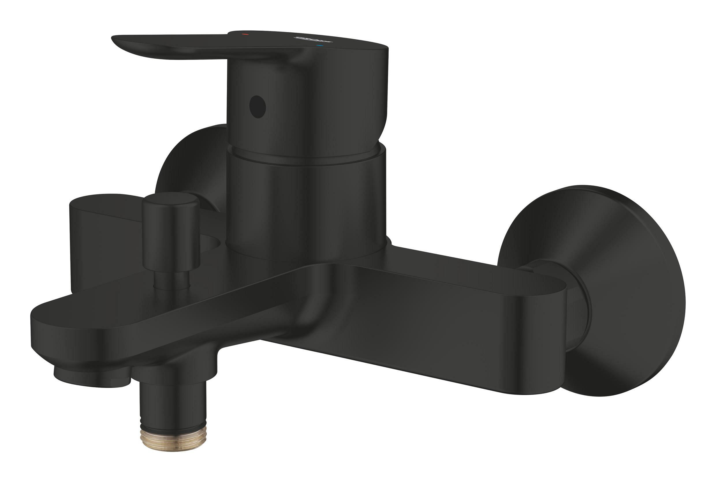 Grifo bañera monomando grohe start clova negro