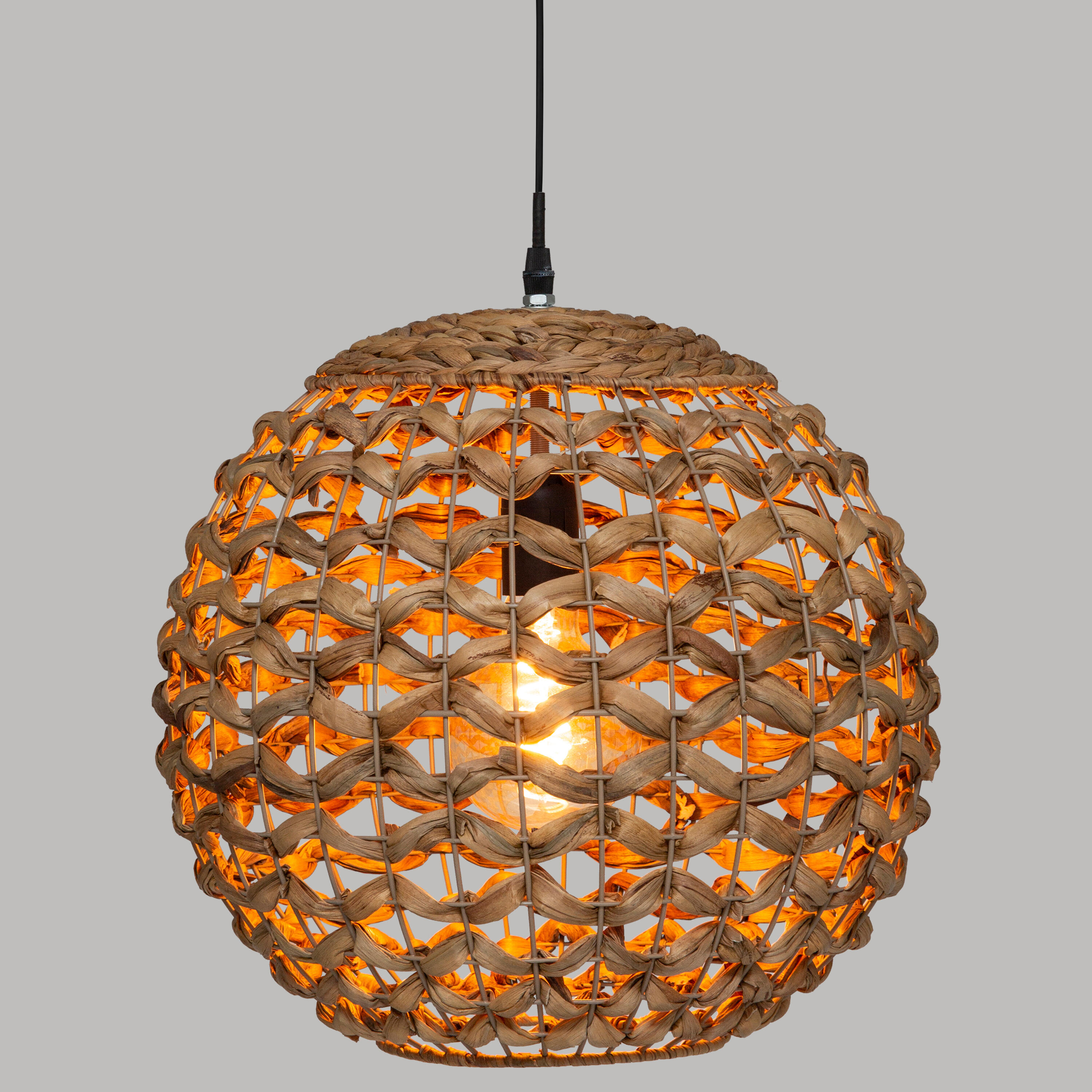 Lámpara de techo sand 1 luz e27 38 cm beige