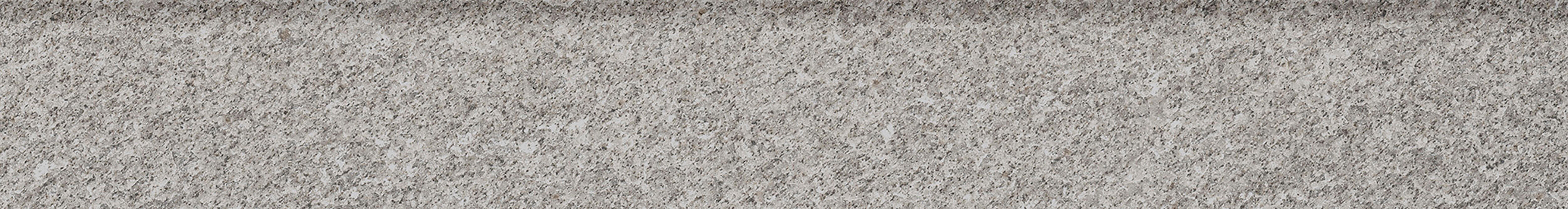 Rodapié cerámico quartz 60x8 cm piedra gris neutro medio