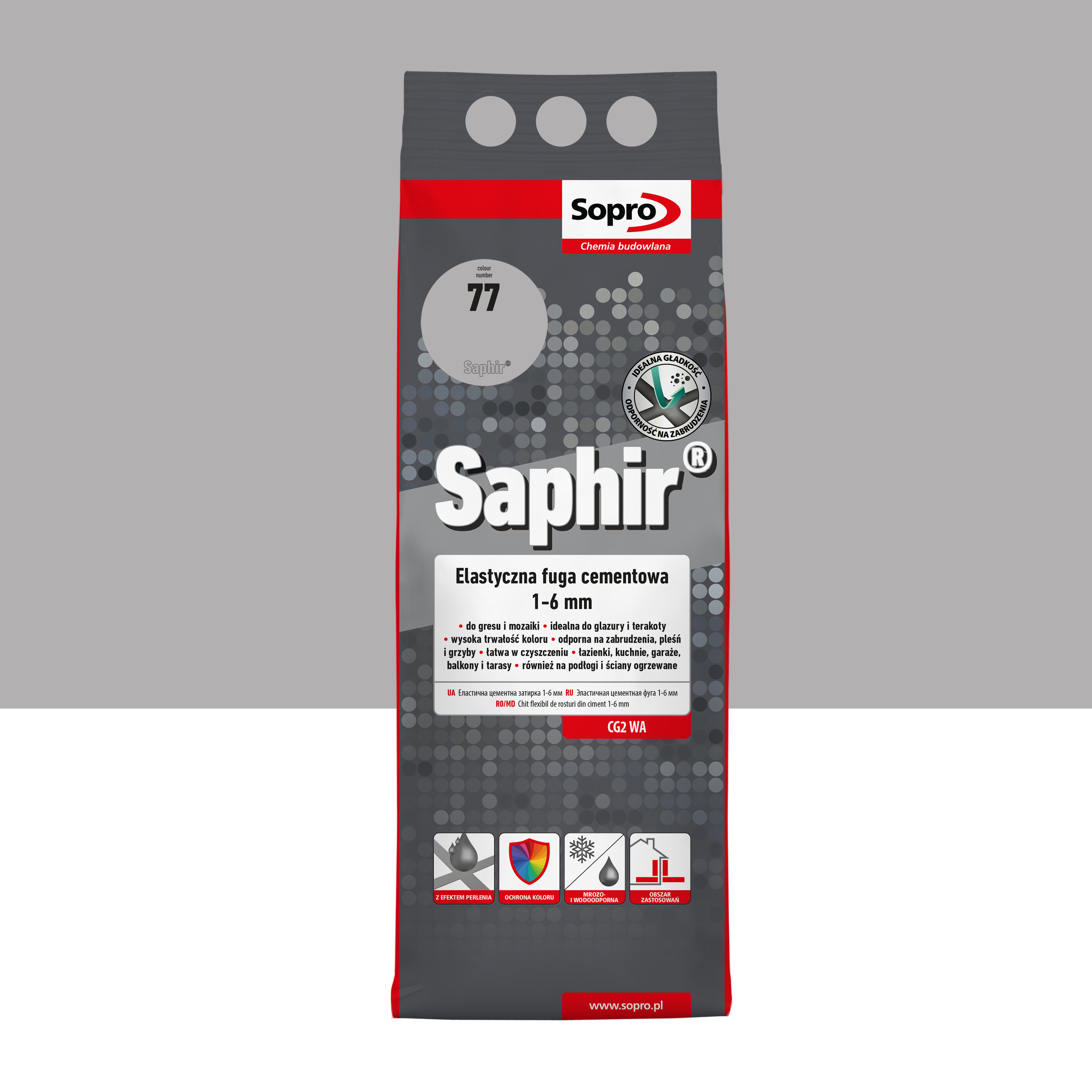 Fuga elastyczna Saphir Manhattan 2 kg kolor 77 Sopro