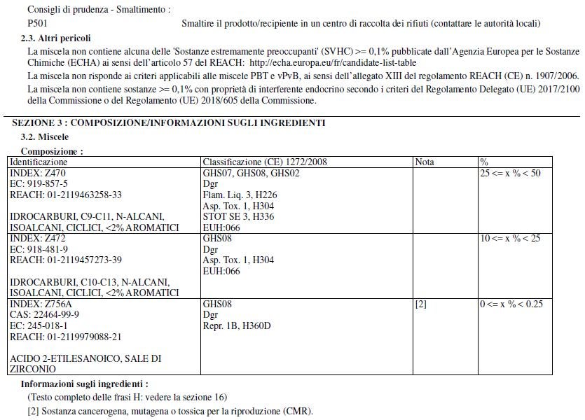 Flatting a con solvente LUXENS Condizioni estreme incolore brillante lucido 0.75 lt - 7