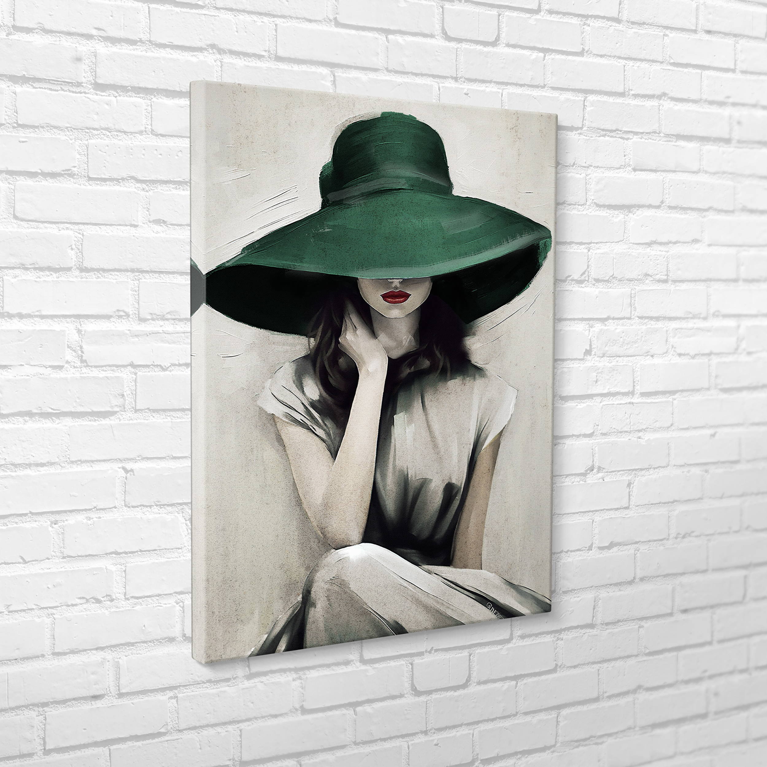 Kanwa Green Hat 70 x 100 cm - 5