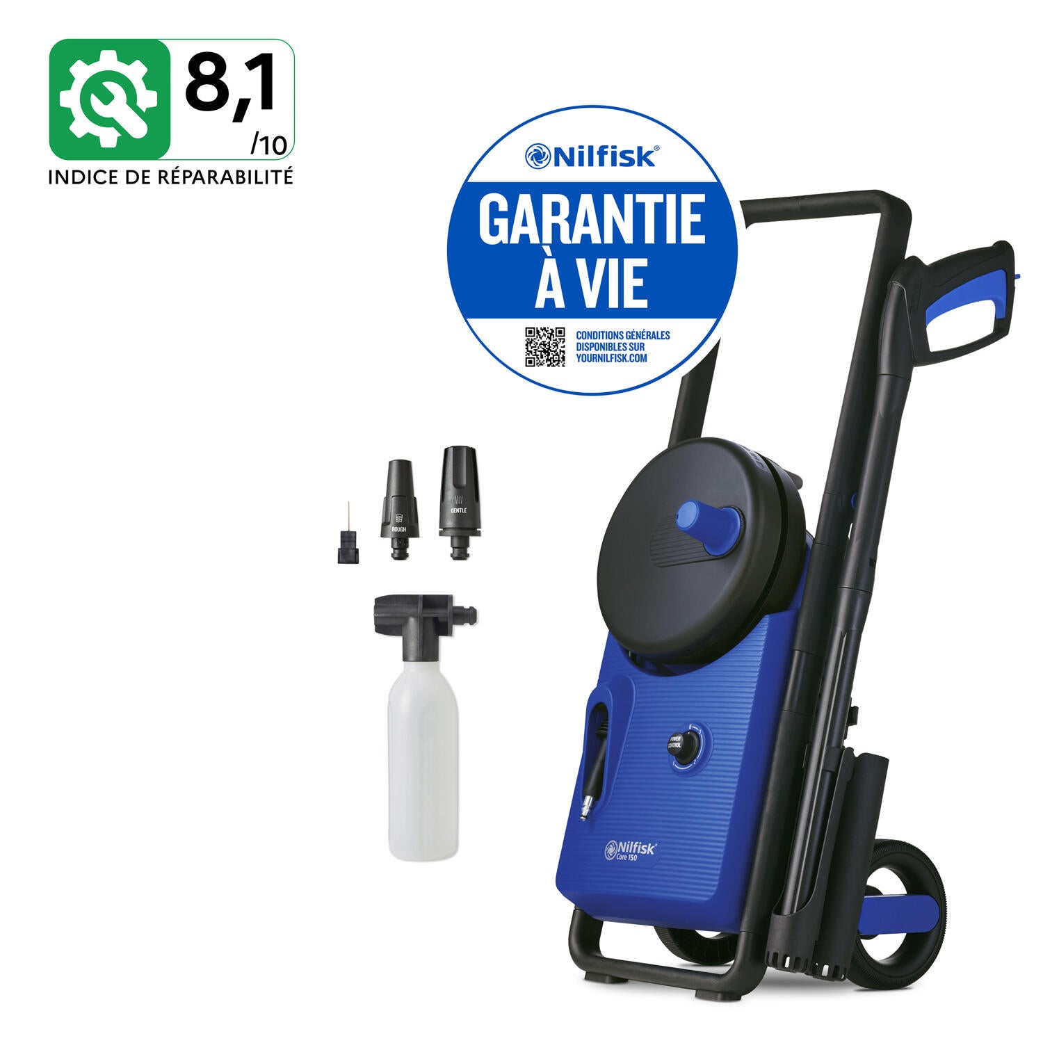 Lavadora de alta pressão NILFISK CORE150 POWER CONTROL - 3