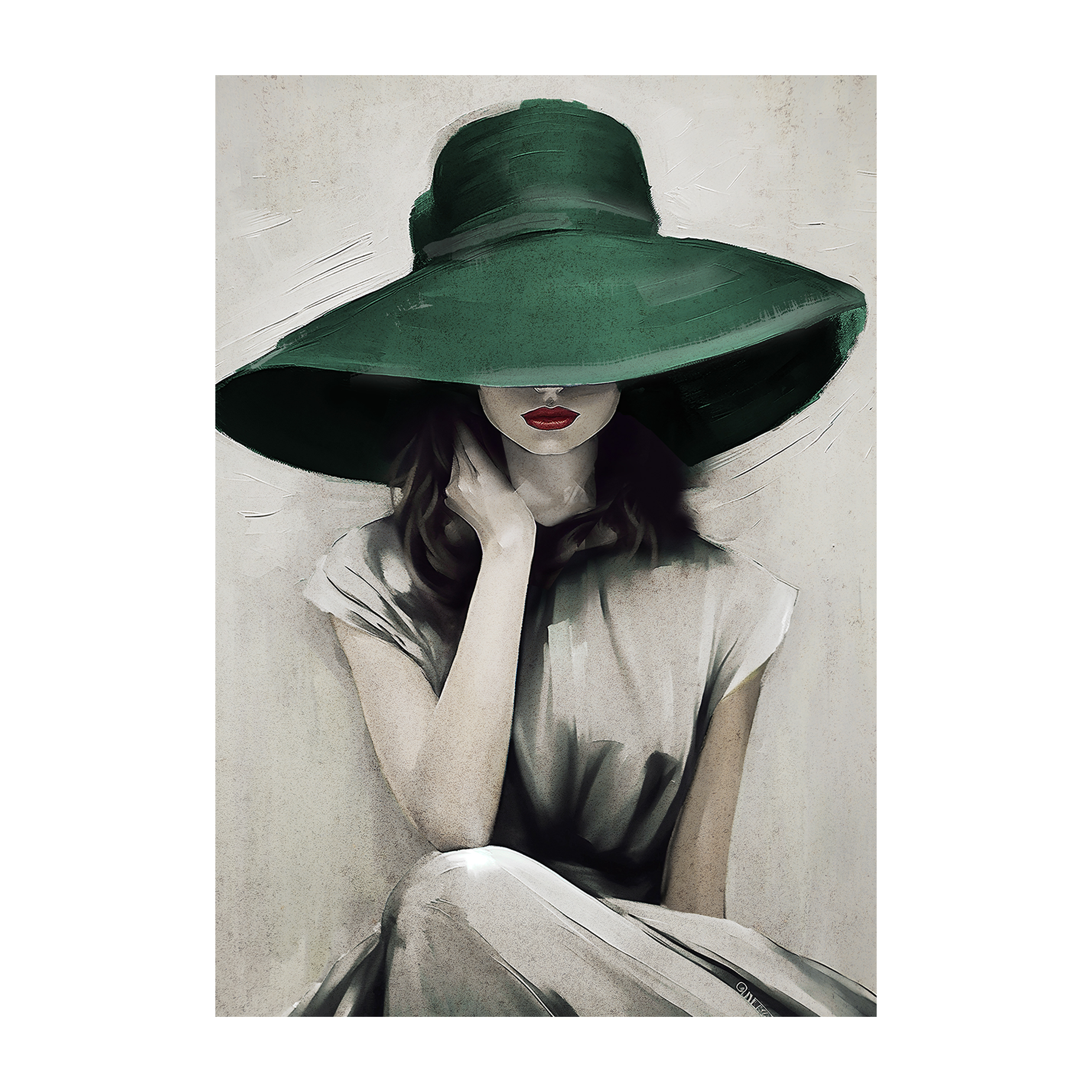 Kanwa Green Hat 70 x 100 cm - Leroy Merlin