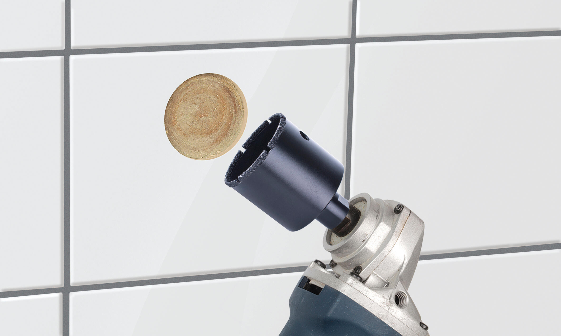 Broca de diamante CERAMIC de 6mm y  profundidad de corte 35mm - 4