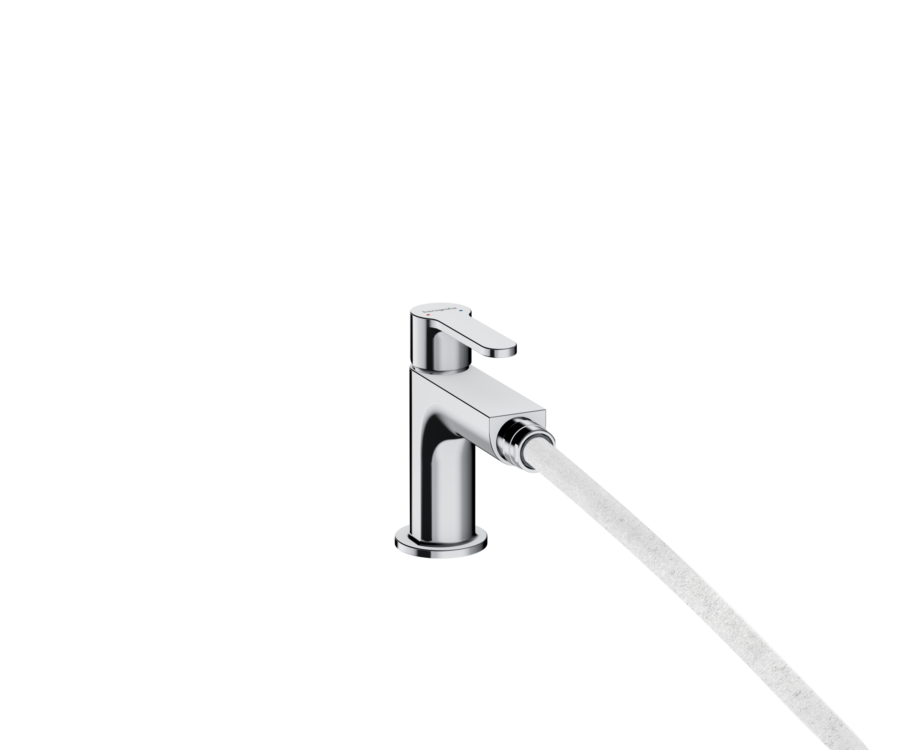 Grifo monomando de bidé HANSGROHE Stamis cromo brillo. Antical. Latón - 3