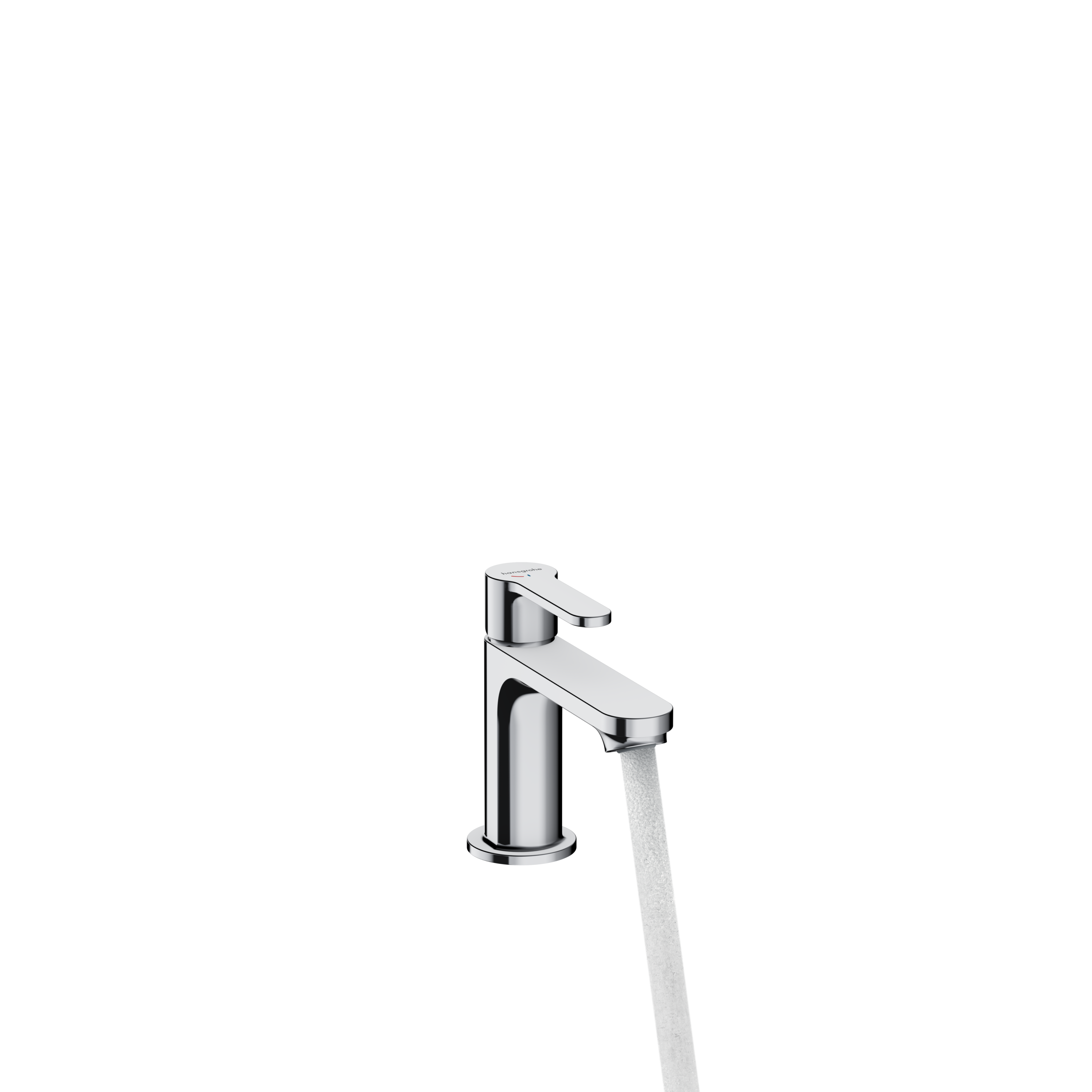 Grifo de lavabo HANSGROHE Stamis monomando cromo brillo. Apertura en frío. Antical. Latón - 7