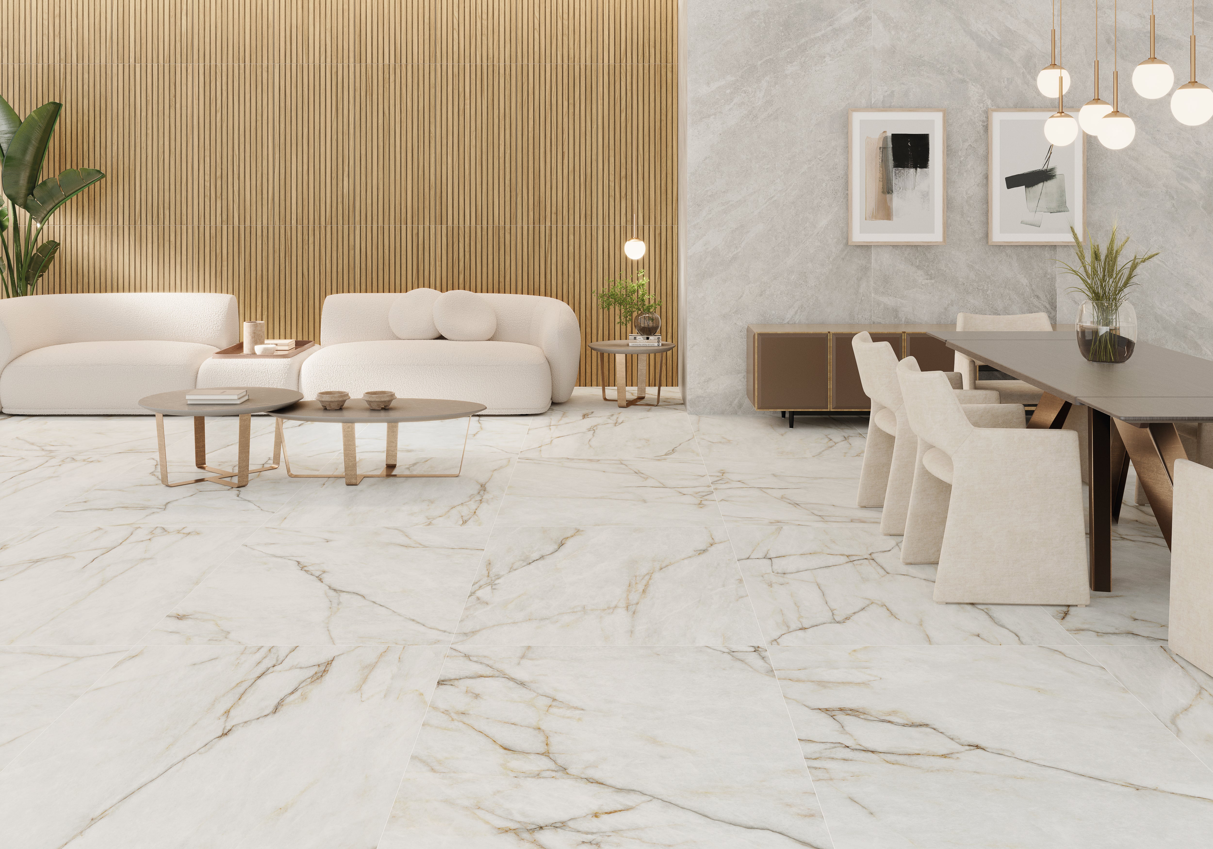 Azulejo cerámico nya boreal efecto madera honey 60x120 cm