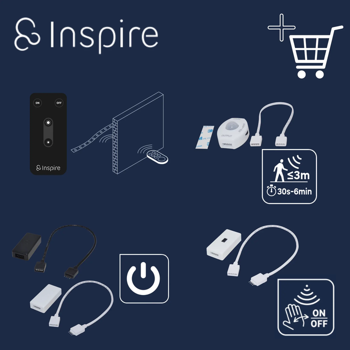 accesorios para tiras led