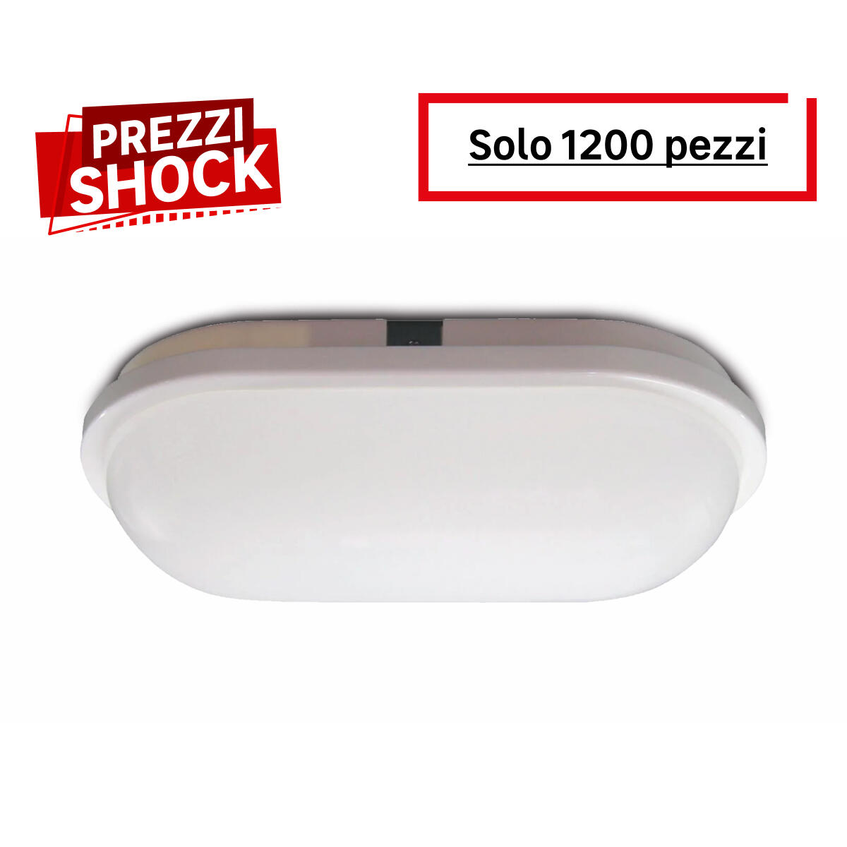 plafoniera a led per garage