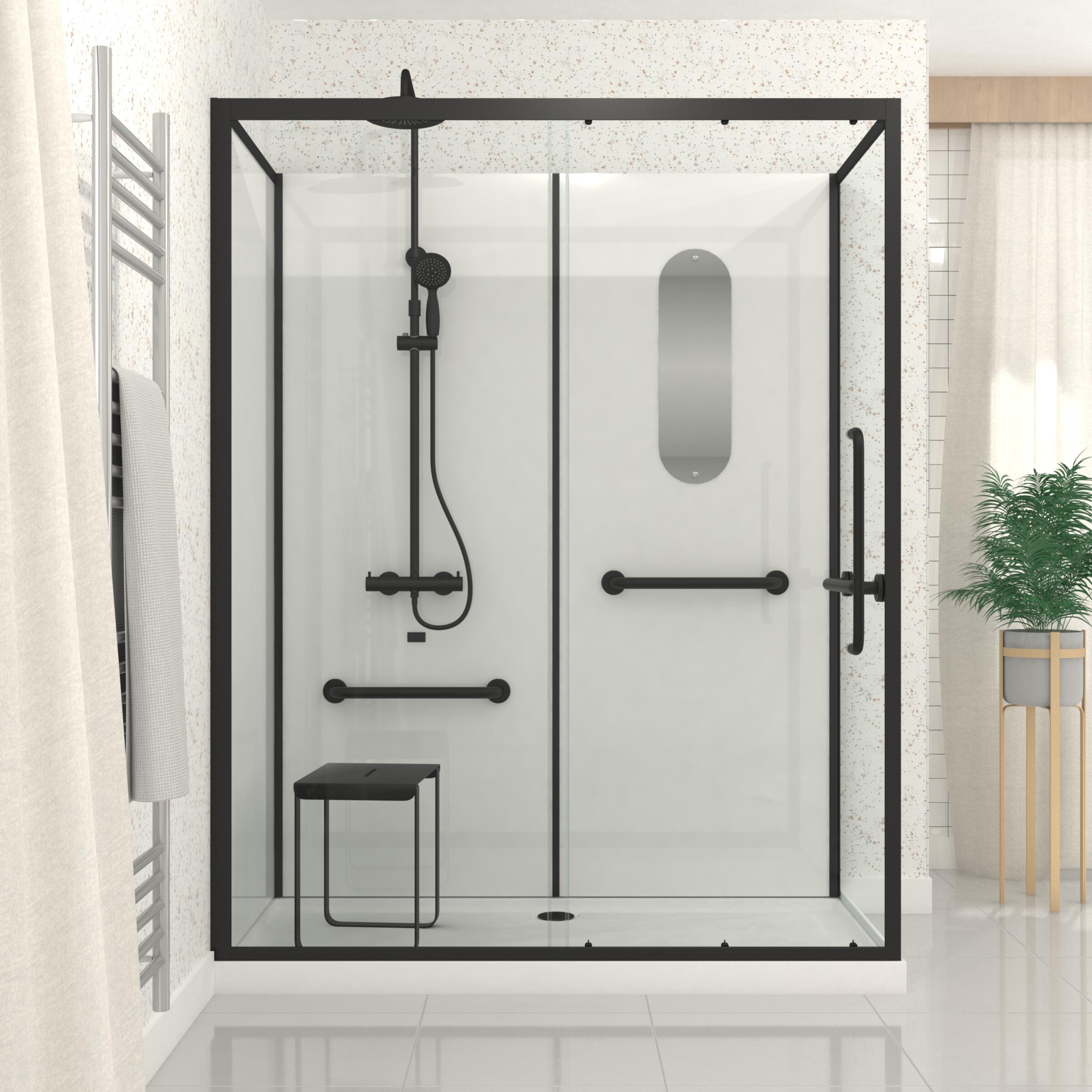Cabina de ducha hidromasaje access 160x85x200 cm