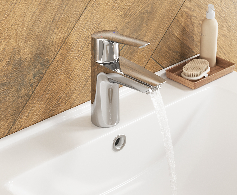 Bateria umywalkowa chrom Start 2021 S QuickFix Grohe - 2