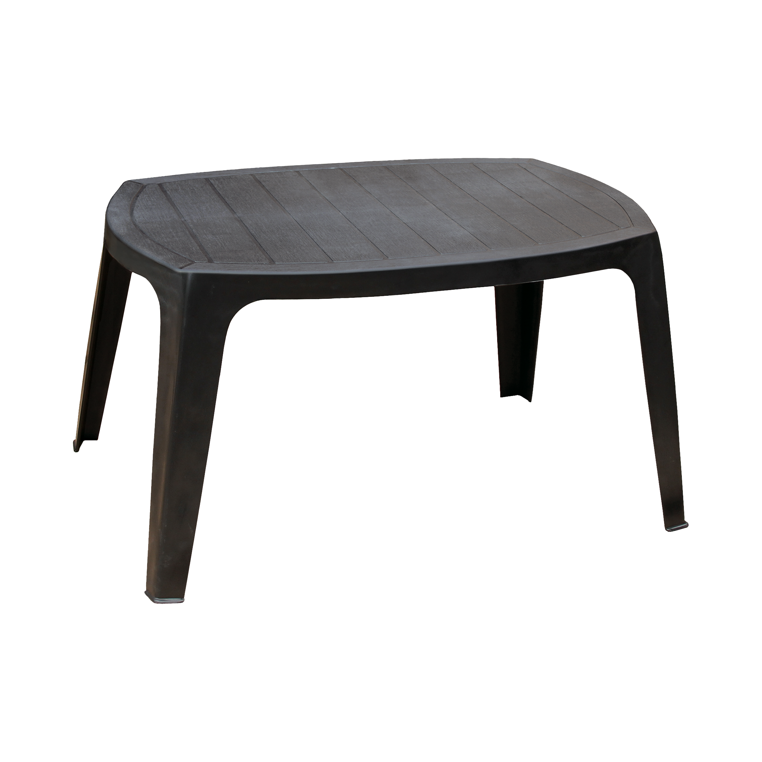 Stolik basenowy 76x49x43 cm antracytowy Vog