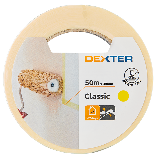 Cinta perfil recto DEXTER 50mx38mm