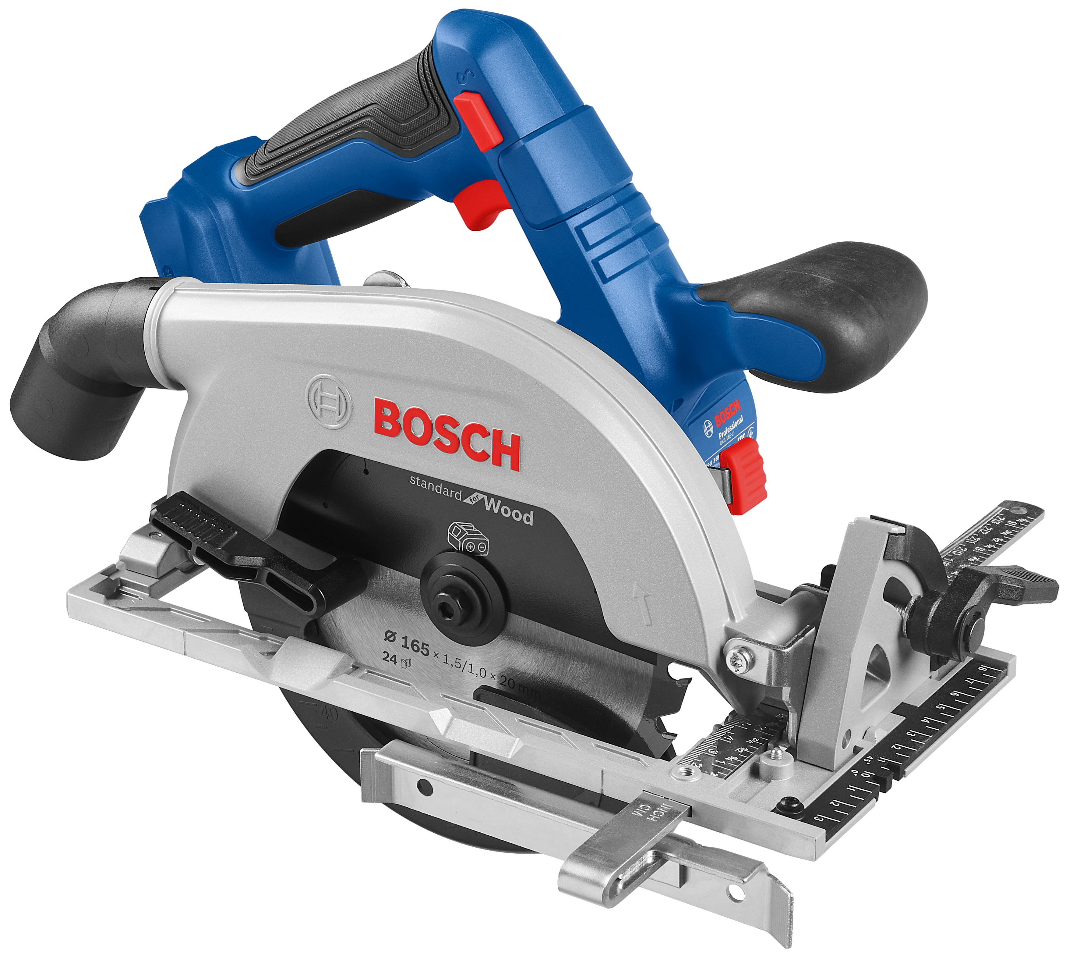 Bezprzewodowa piła tarczowa 18V 165 mm 0ak GKS 185-Li BOSCH PROFESSIONAL - 9