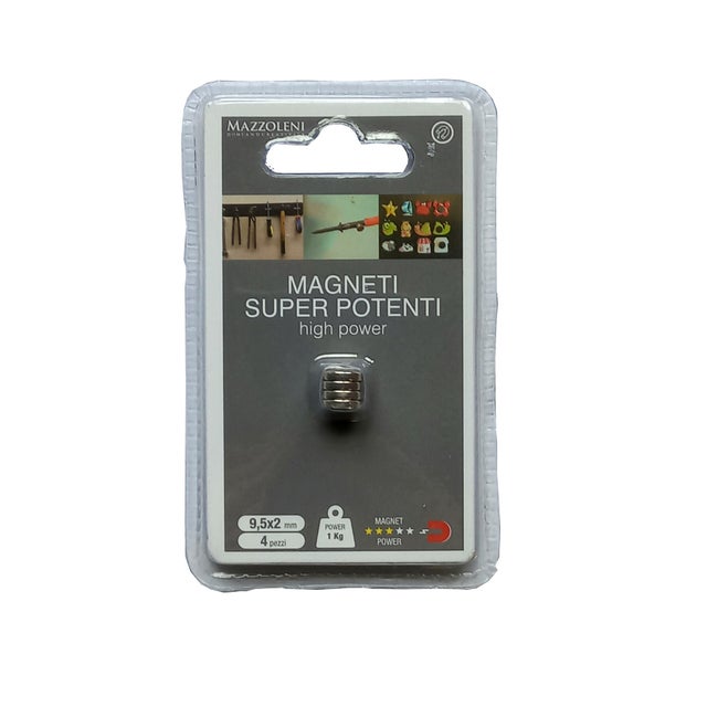 20 MAGNETI AL NEODIMIO POTENTI 20x10x5 Mm NdFeB N40 POWER QUADER - Foto 10