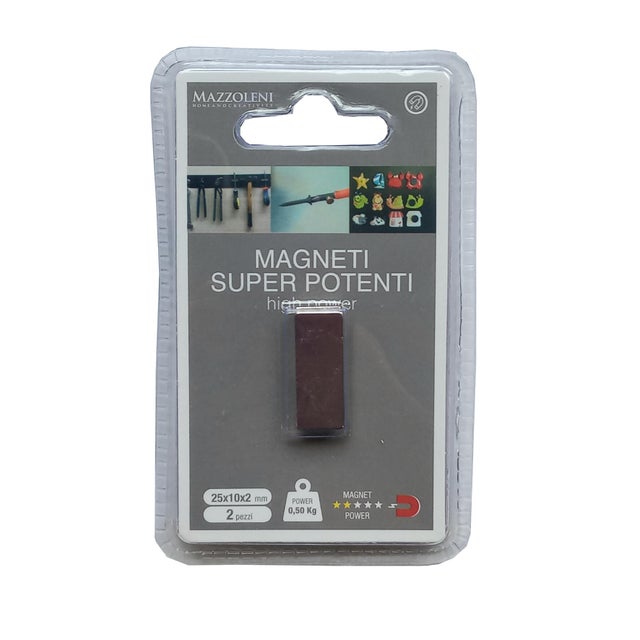 Magnete ufficio 10mm x 8mm Neodimio, nero - forza 0,5 kg | Shop