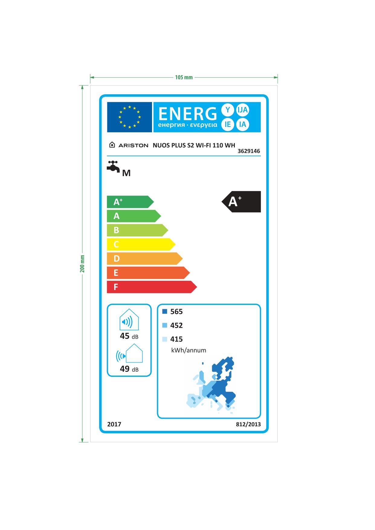 AEROTERMO ACS 110L NUOS PLUS S2 ARISTON - 3