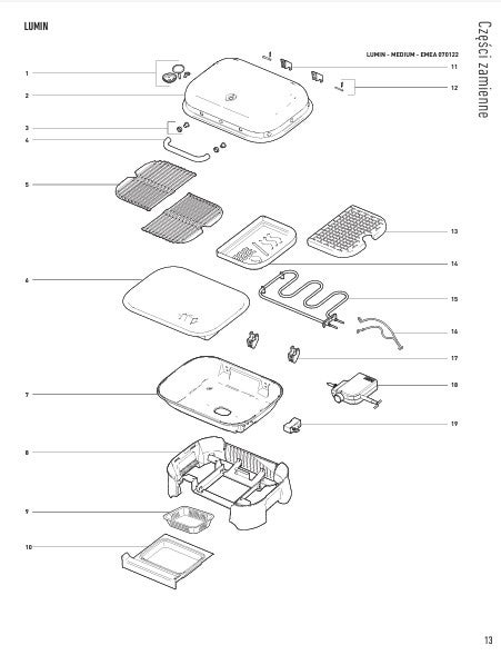 Grill elektryczny 2200 W Lumin Compact Weber - 6