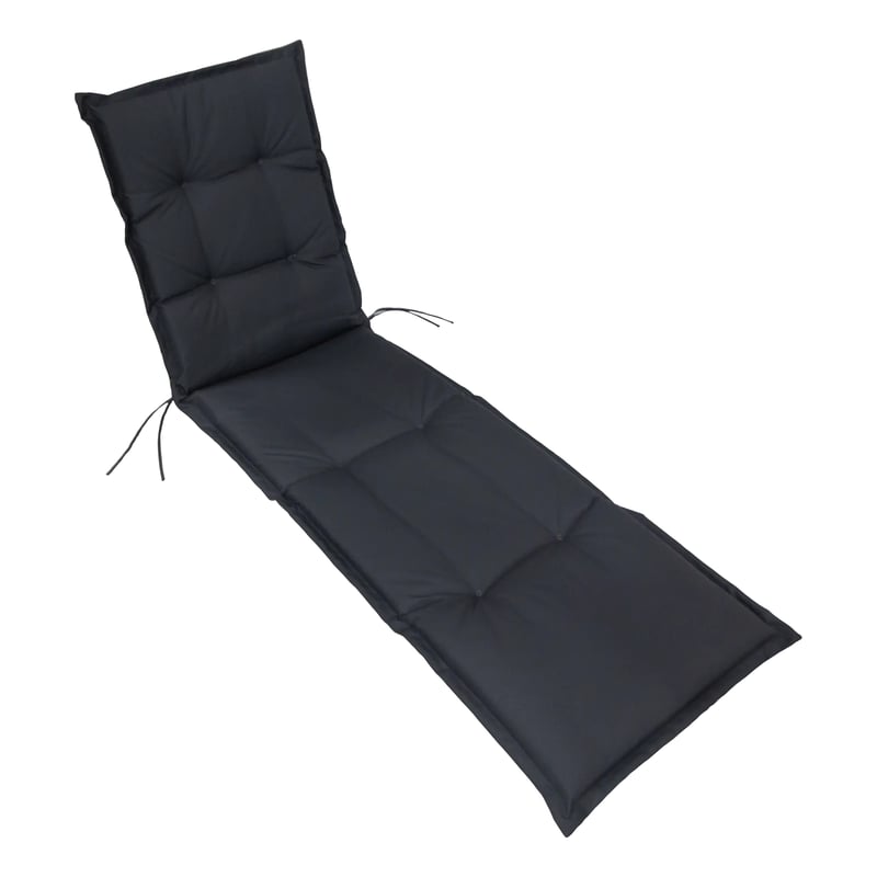 Poduszka na leżak 190x55x5.5 cm antracytowa Vog