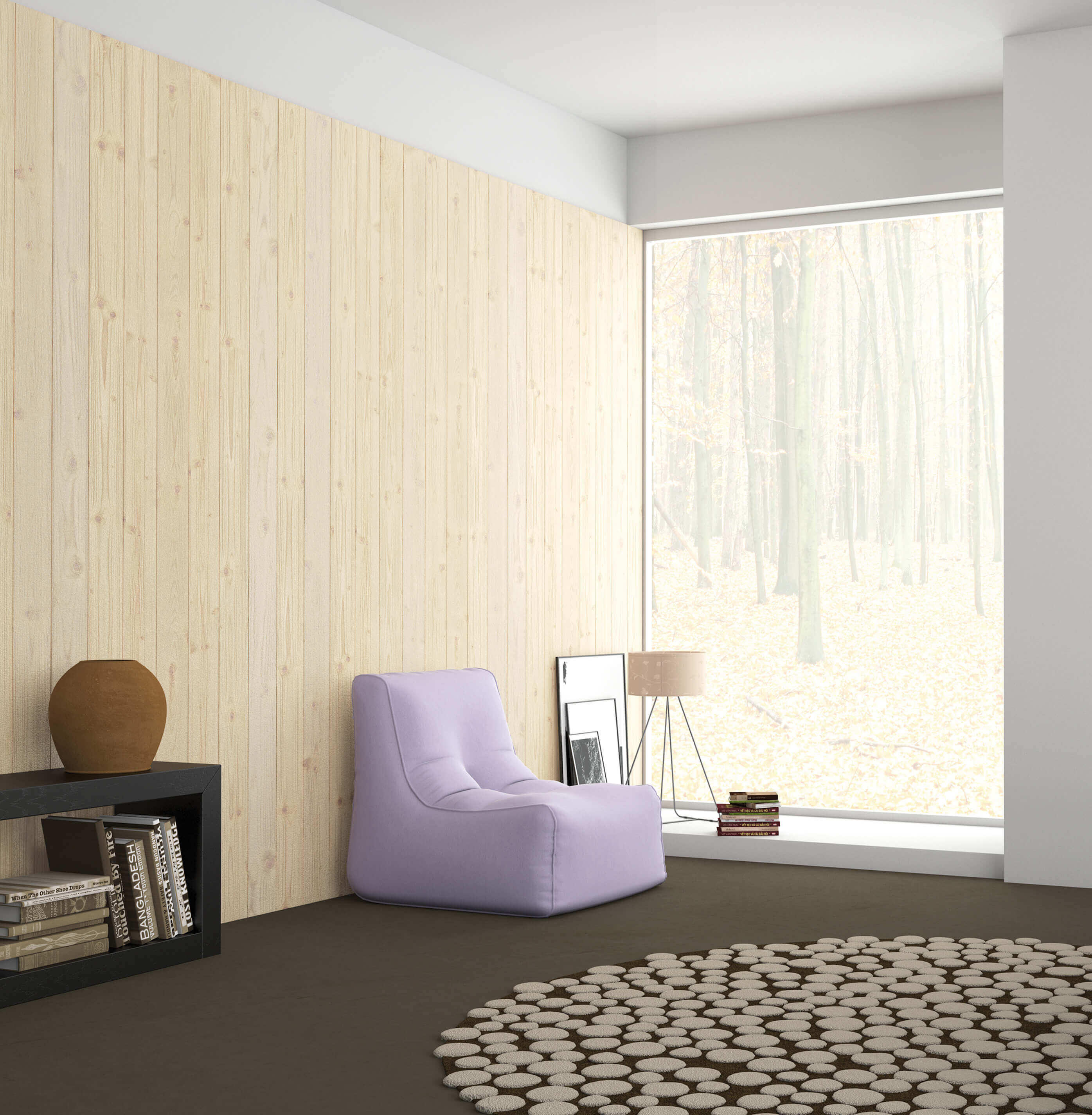 Friso abeto barnizado 9,5x200 espesor 8mm 1,9m2