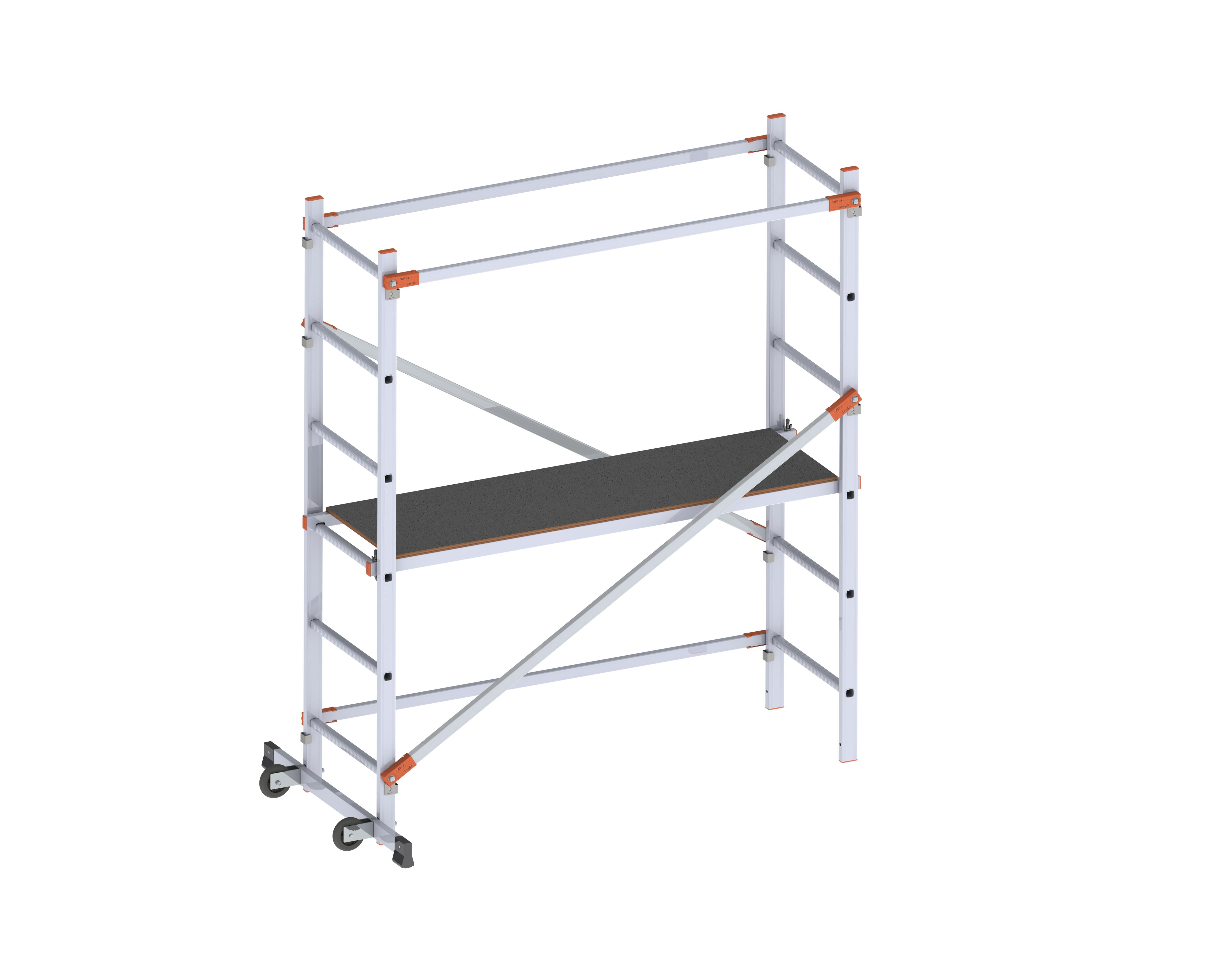 Andamio hasta metros de aluminio fast&lock 100