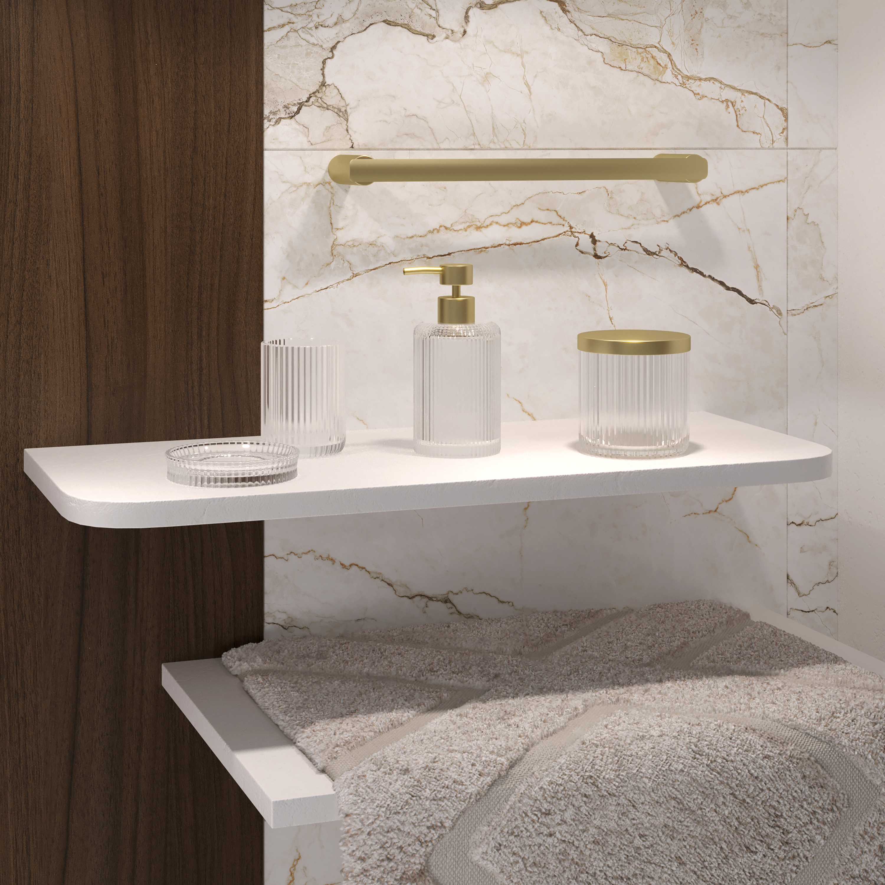 Porte-savon GATSBY transparent SENSEA - 7