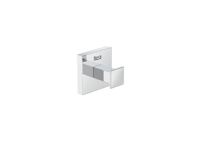 Percha/perchero Alpine latón gris  con 1 gancho