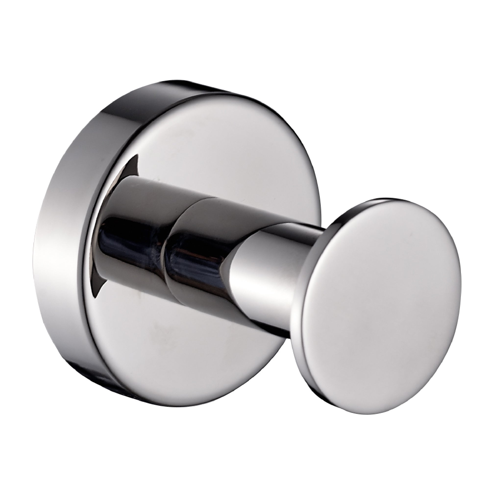 Percha/perchero project acero inoxidable gris con 1 gancho