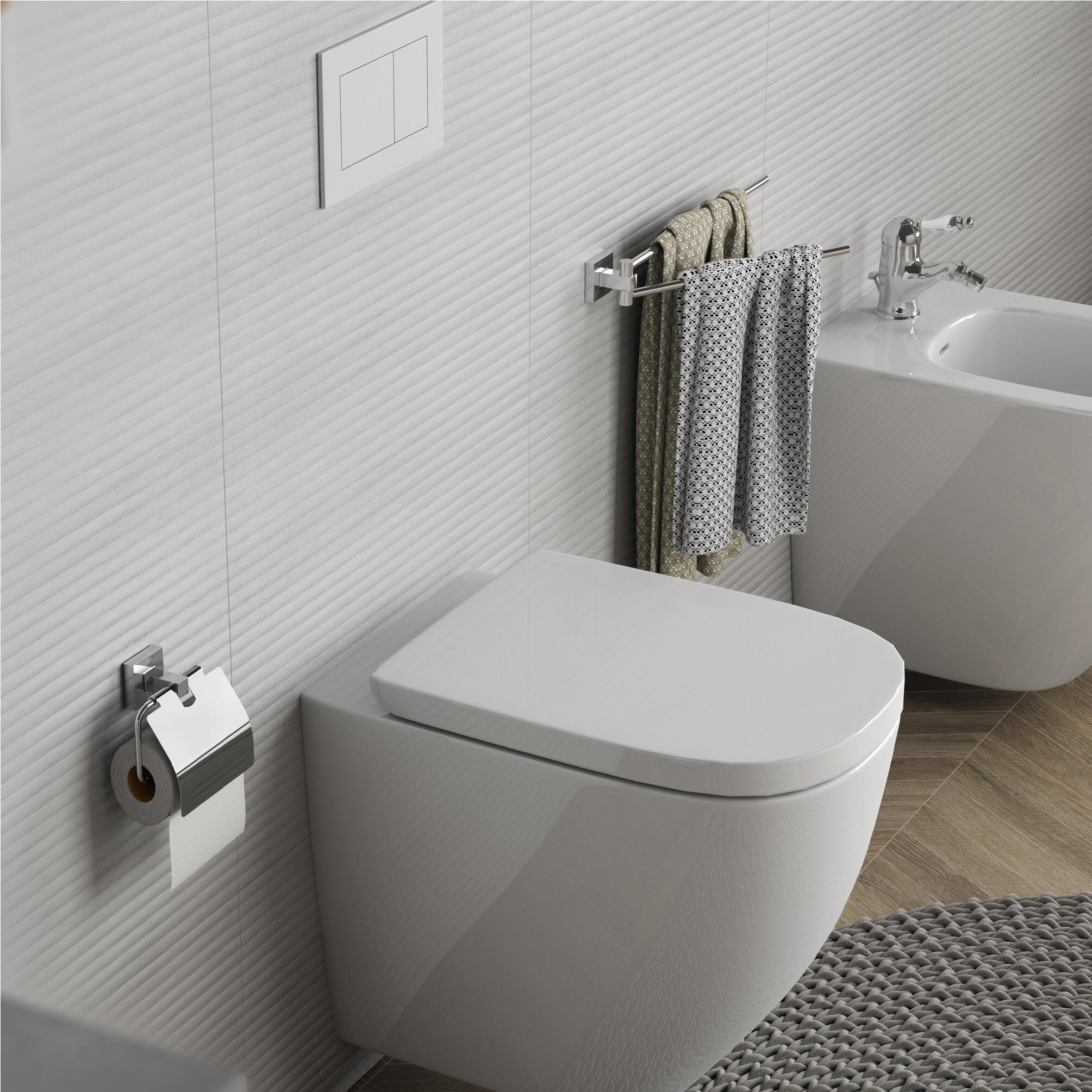 Copo para fixar Vivienne Gedy cromado - 4