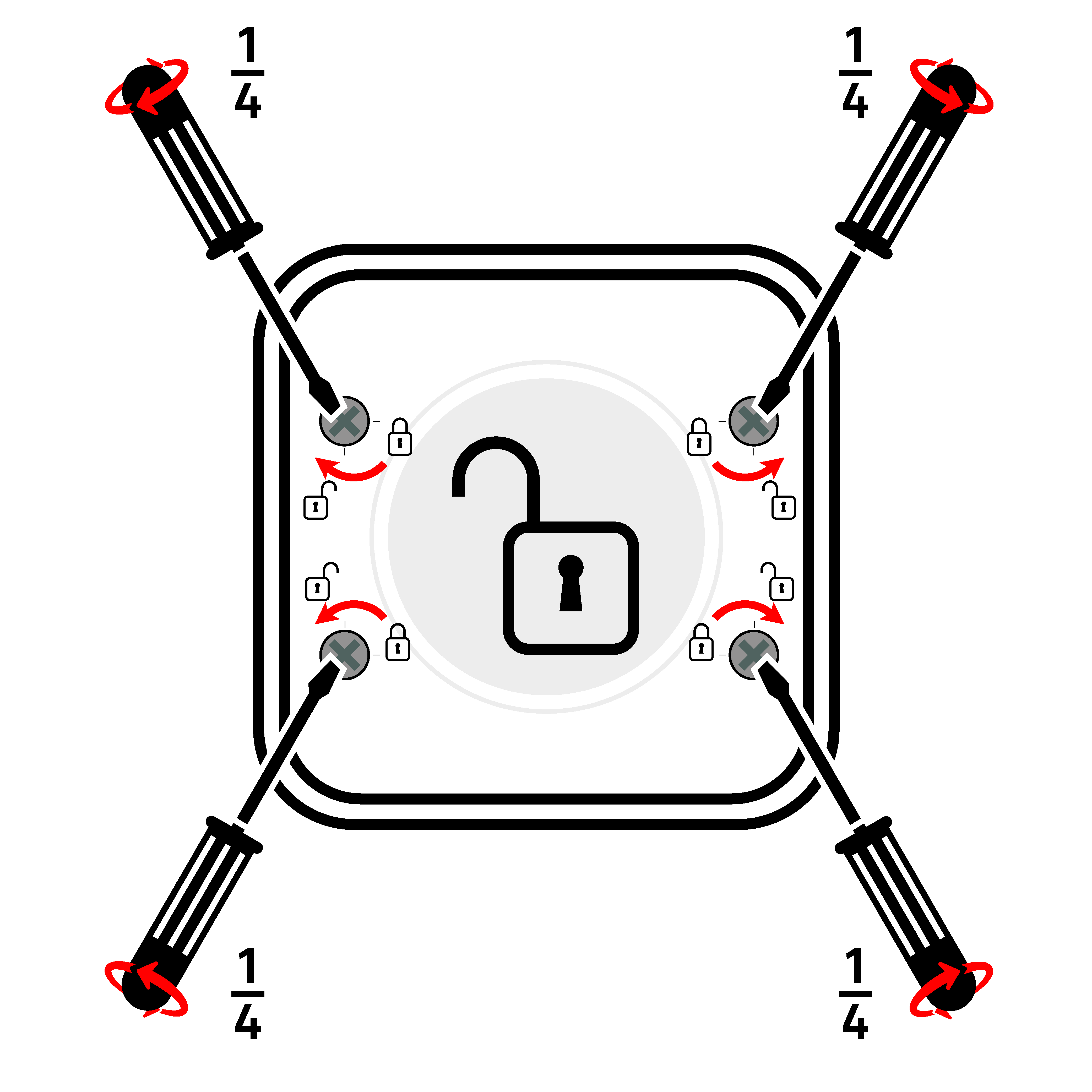 Prise avec terre étanche complet Trail, LEXMAN gris - 10