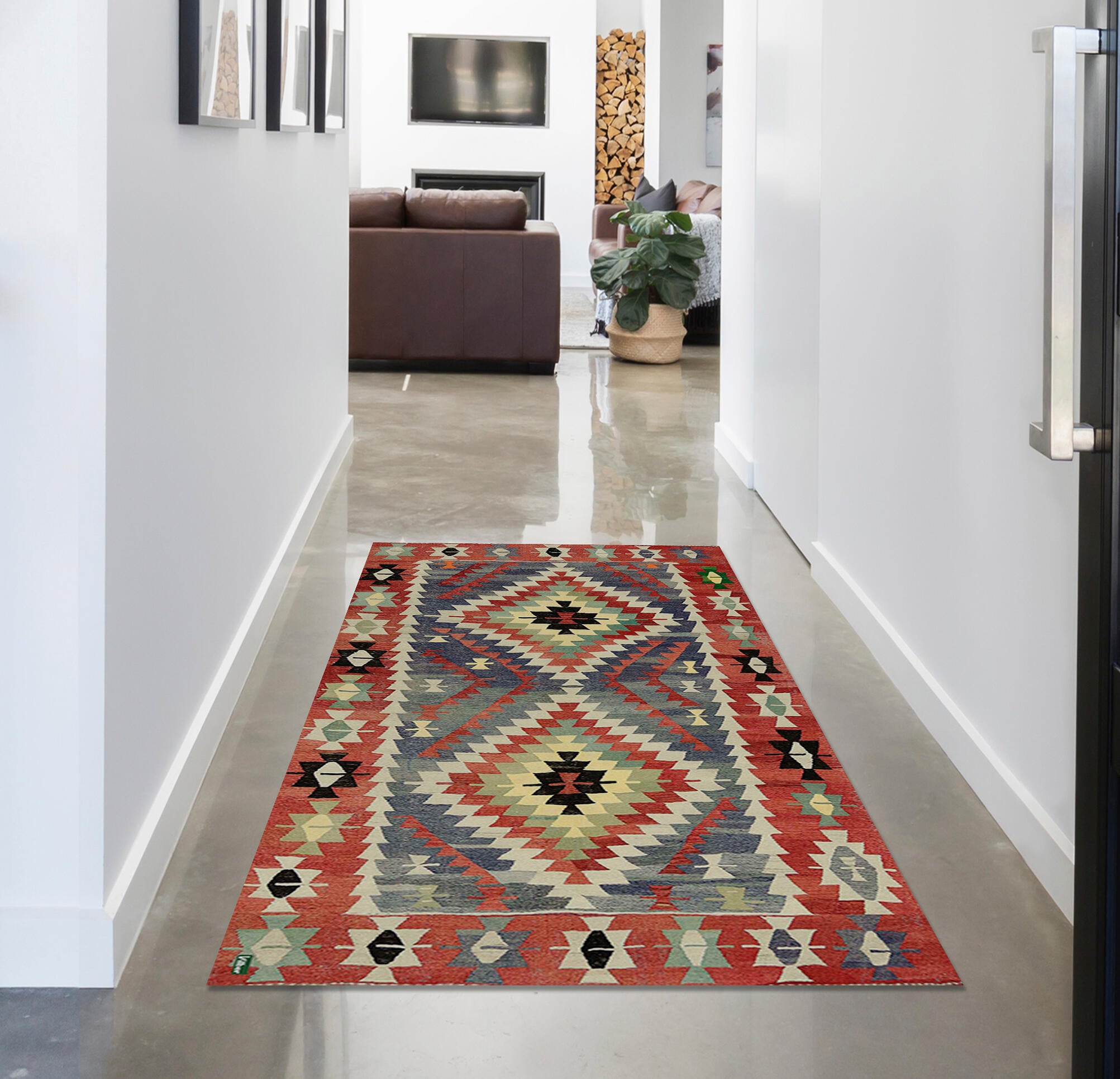 Alfombra vinilo kilim 78x120 cm